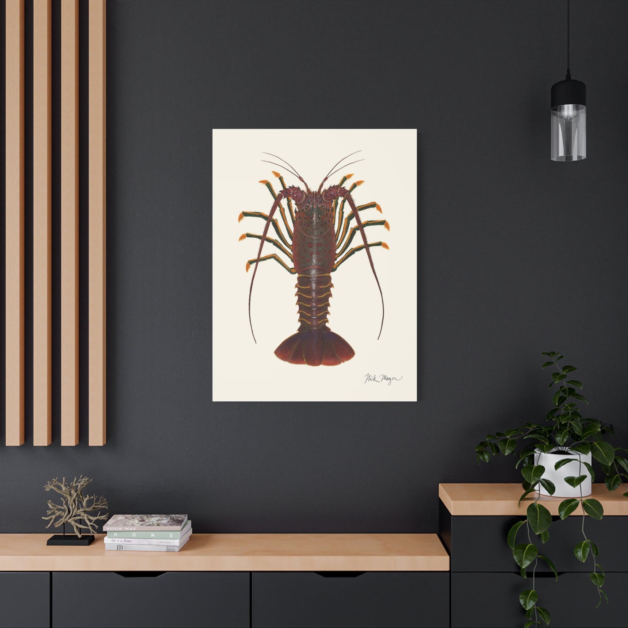 Spiny Lobster Canvas Print