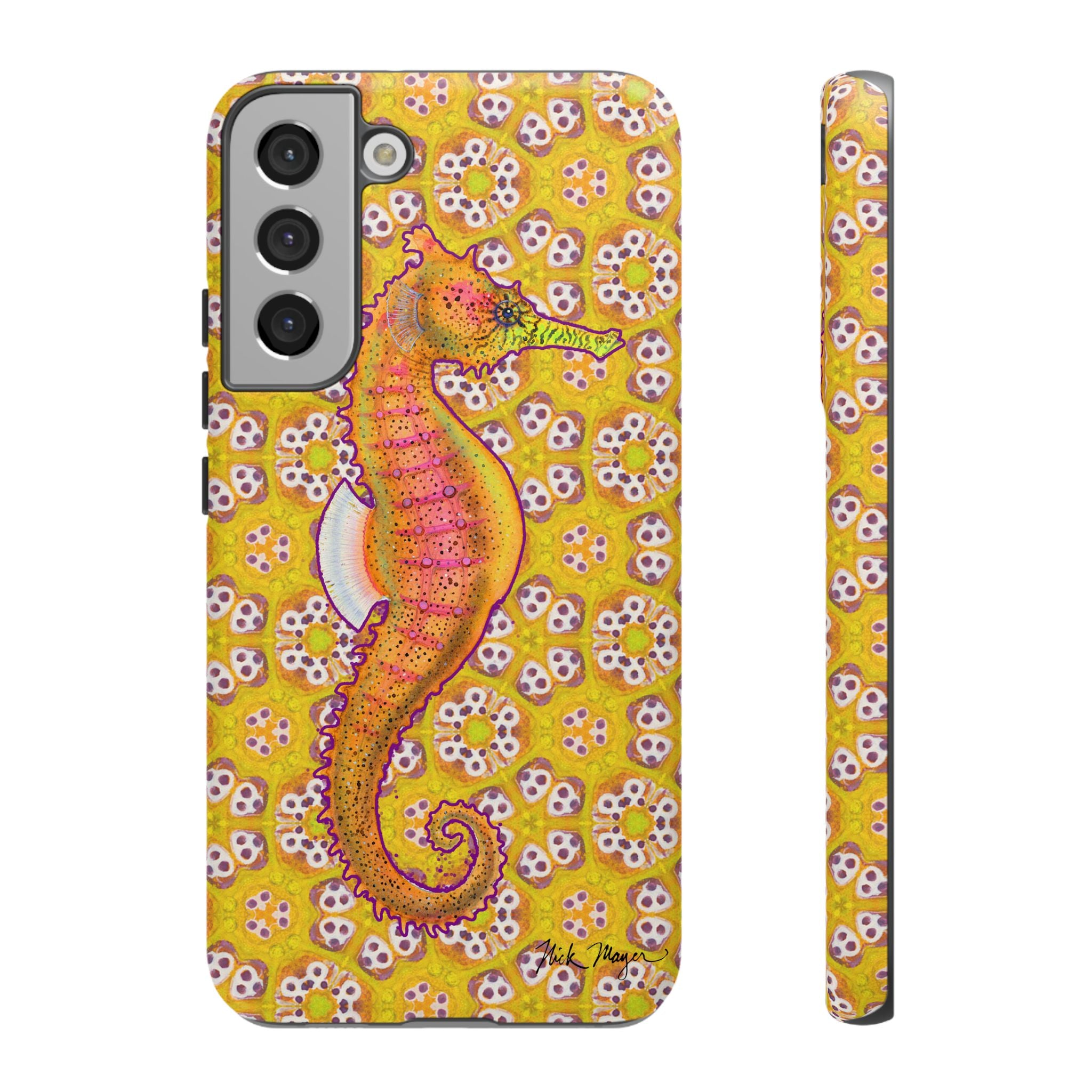 Psychedelic Seahorse Phone Case (Samsung) Printify