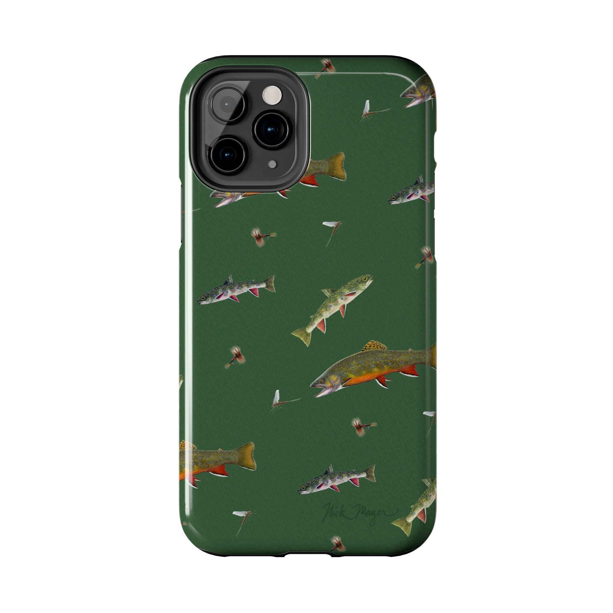 Trout and Flies Phone Case (iPhone)