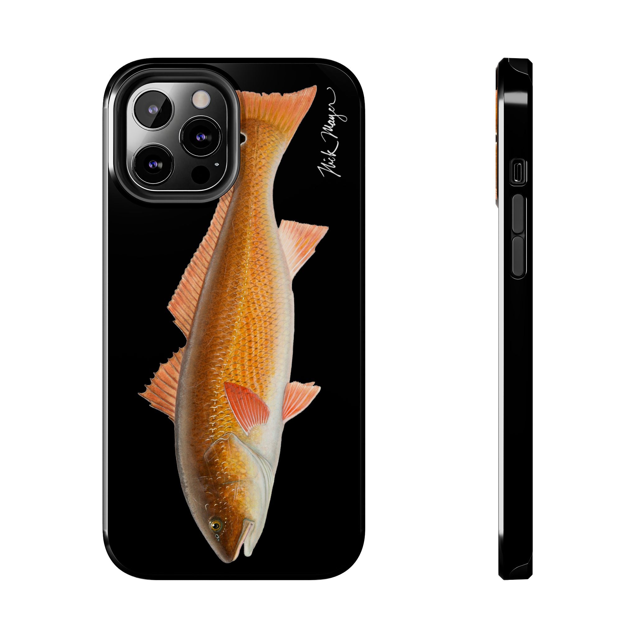 Redfish Black Phone Case (iPhone)