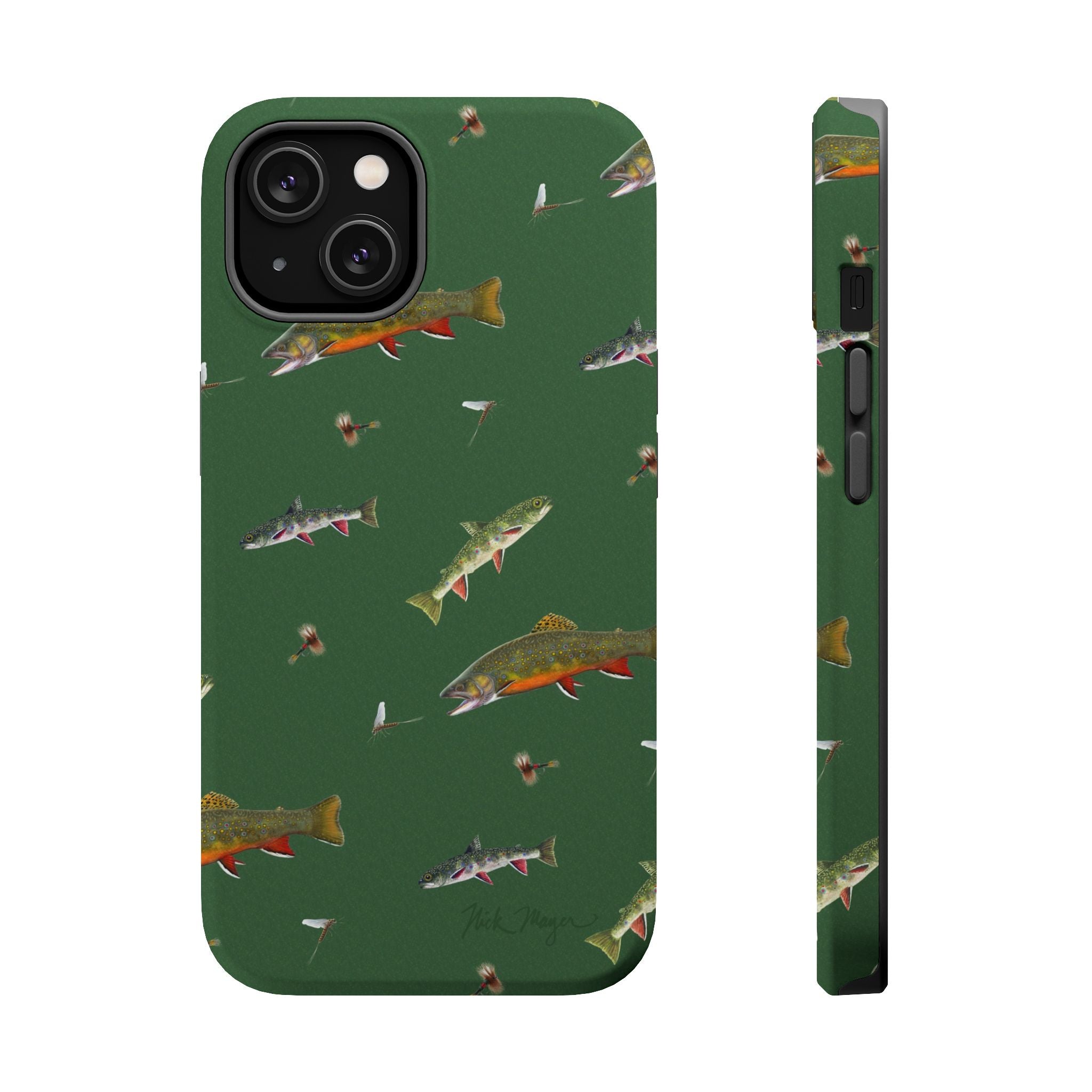 NEW Trout and Flies MagSafe iPhone Case
