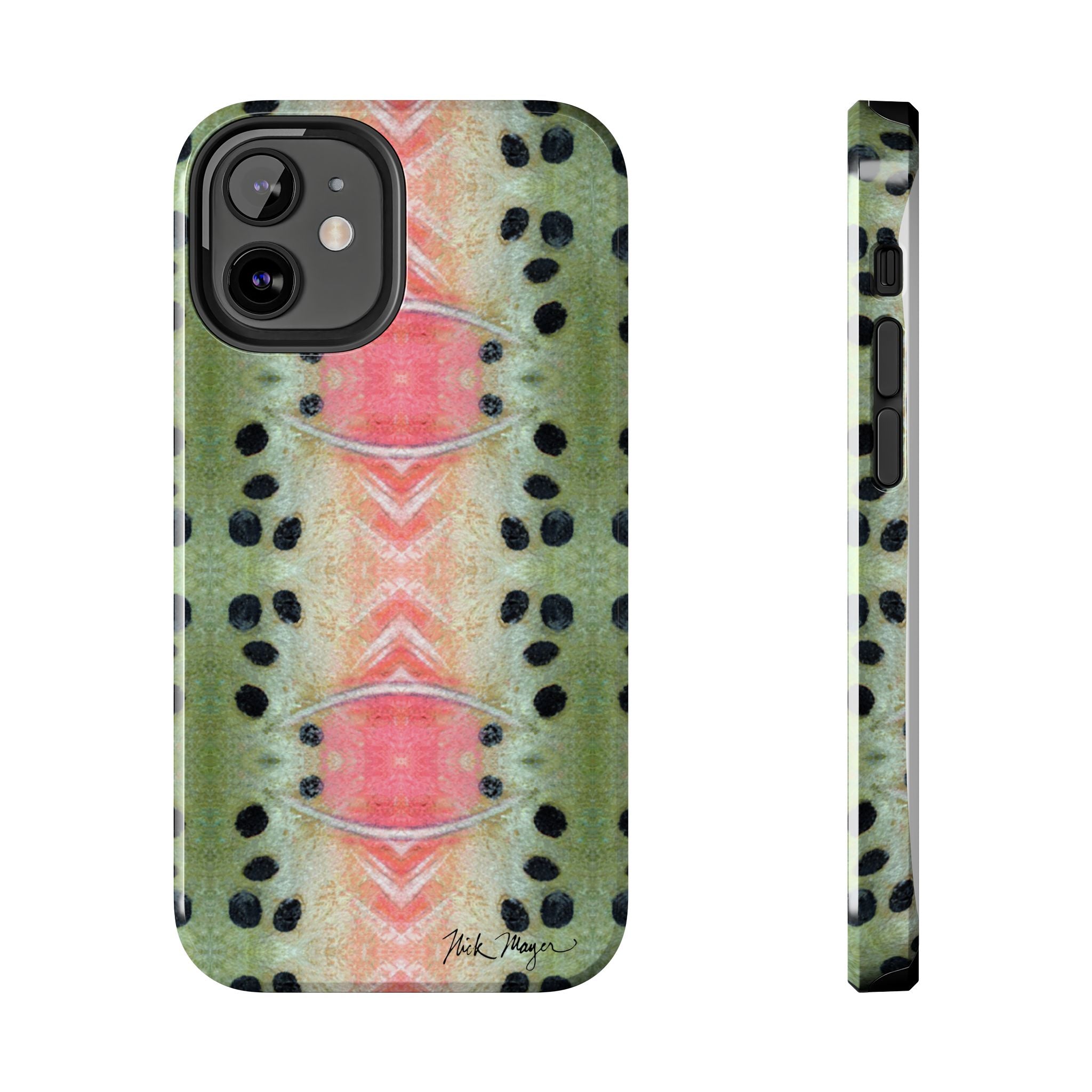 Rainbow Trout Pattern Phone Case (iPhone)
