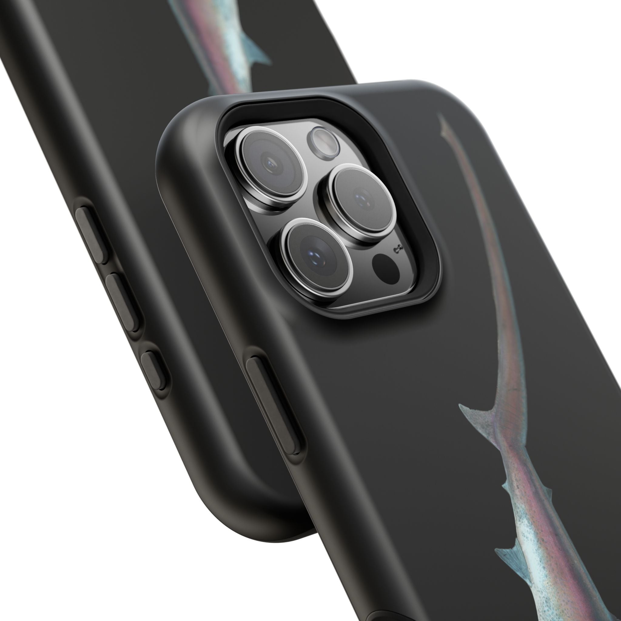 Thresher Shark MagSafe Black iPhone Case