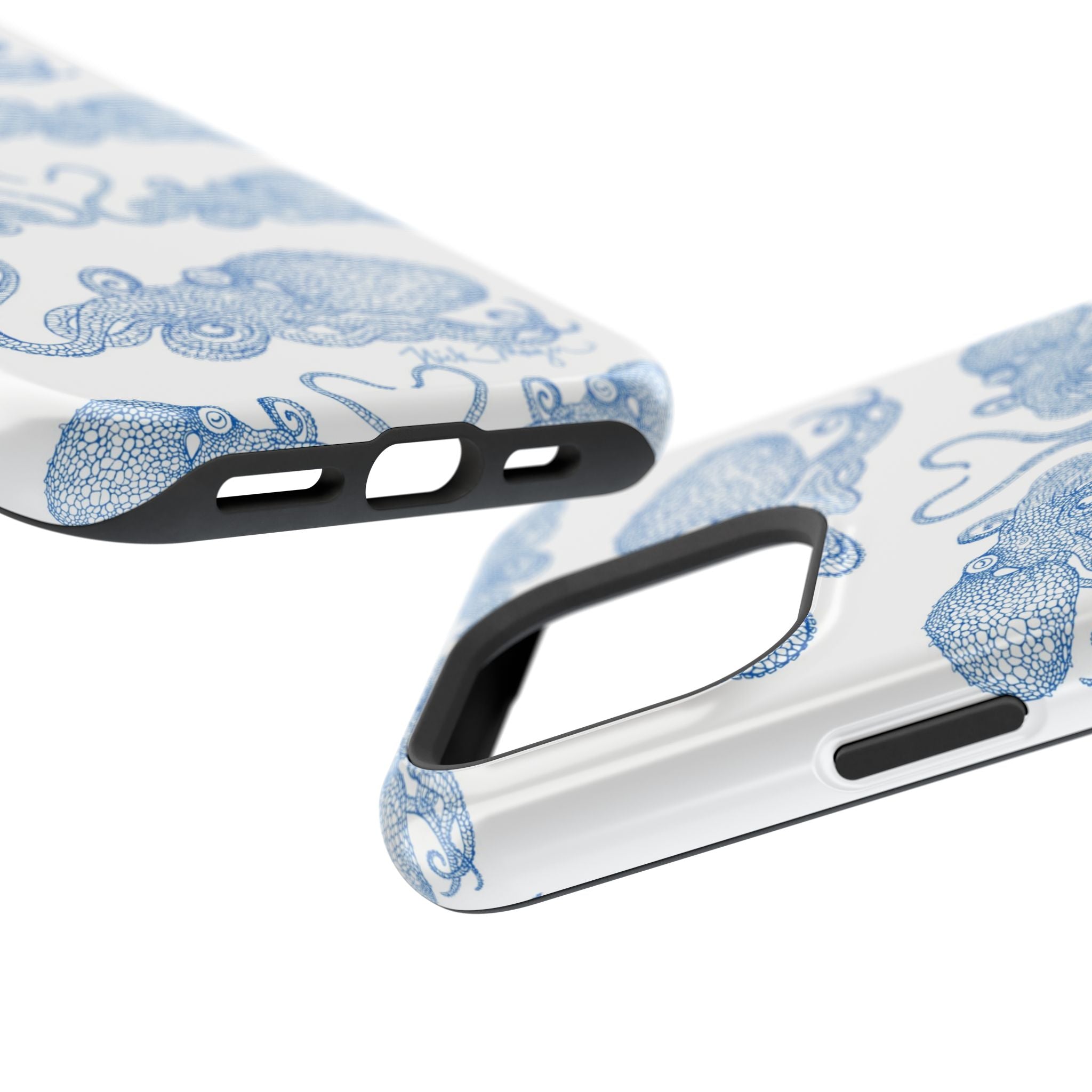 Blue Octopus 1 MagSafe iPhone Case