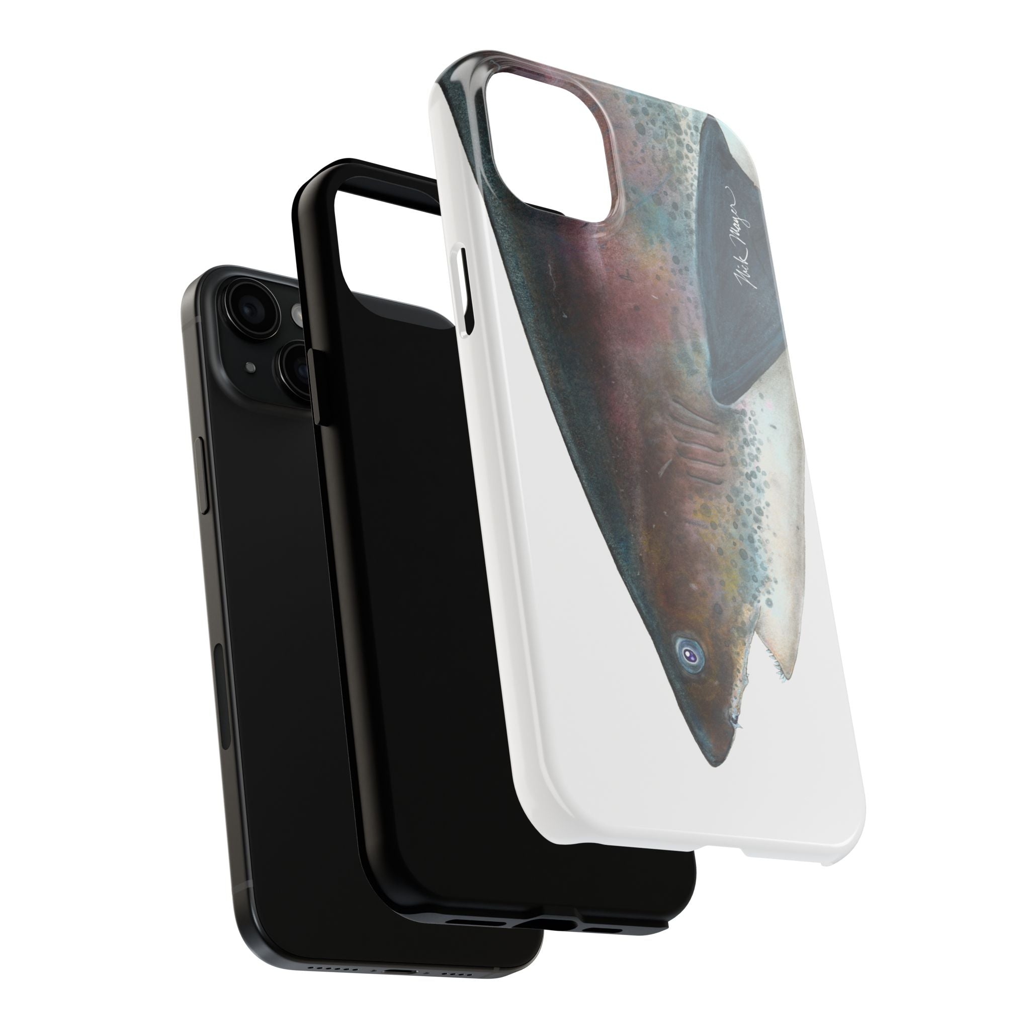 Thresher Shark Face Phone Case (iPhone)