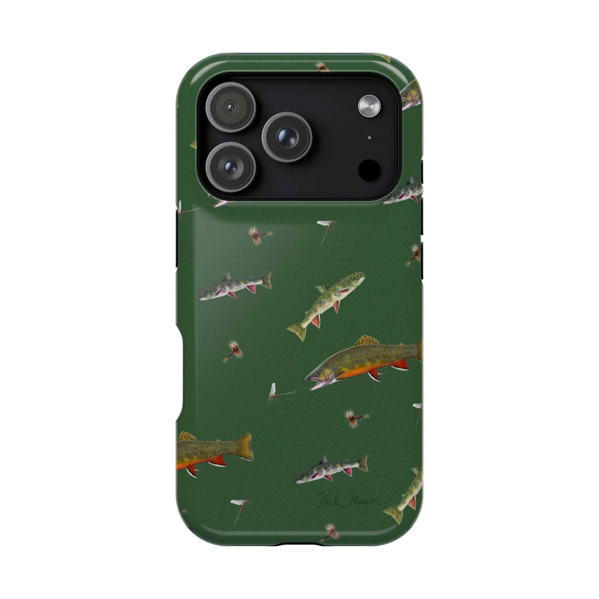 Trout and Flies MagSafe iPhone Case