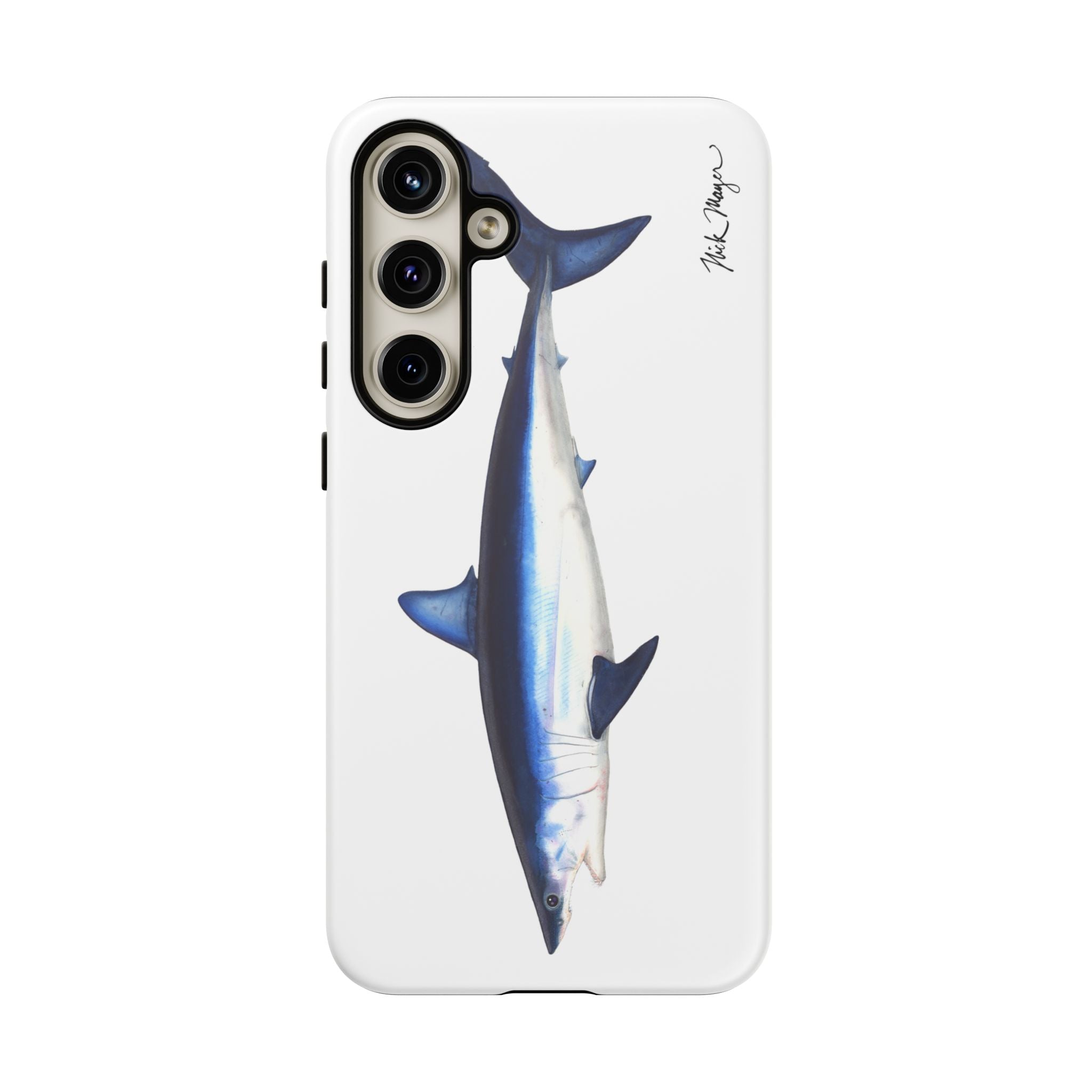 Mako Shark White Phone Case (Samsung)