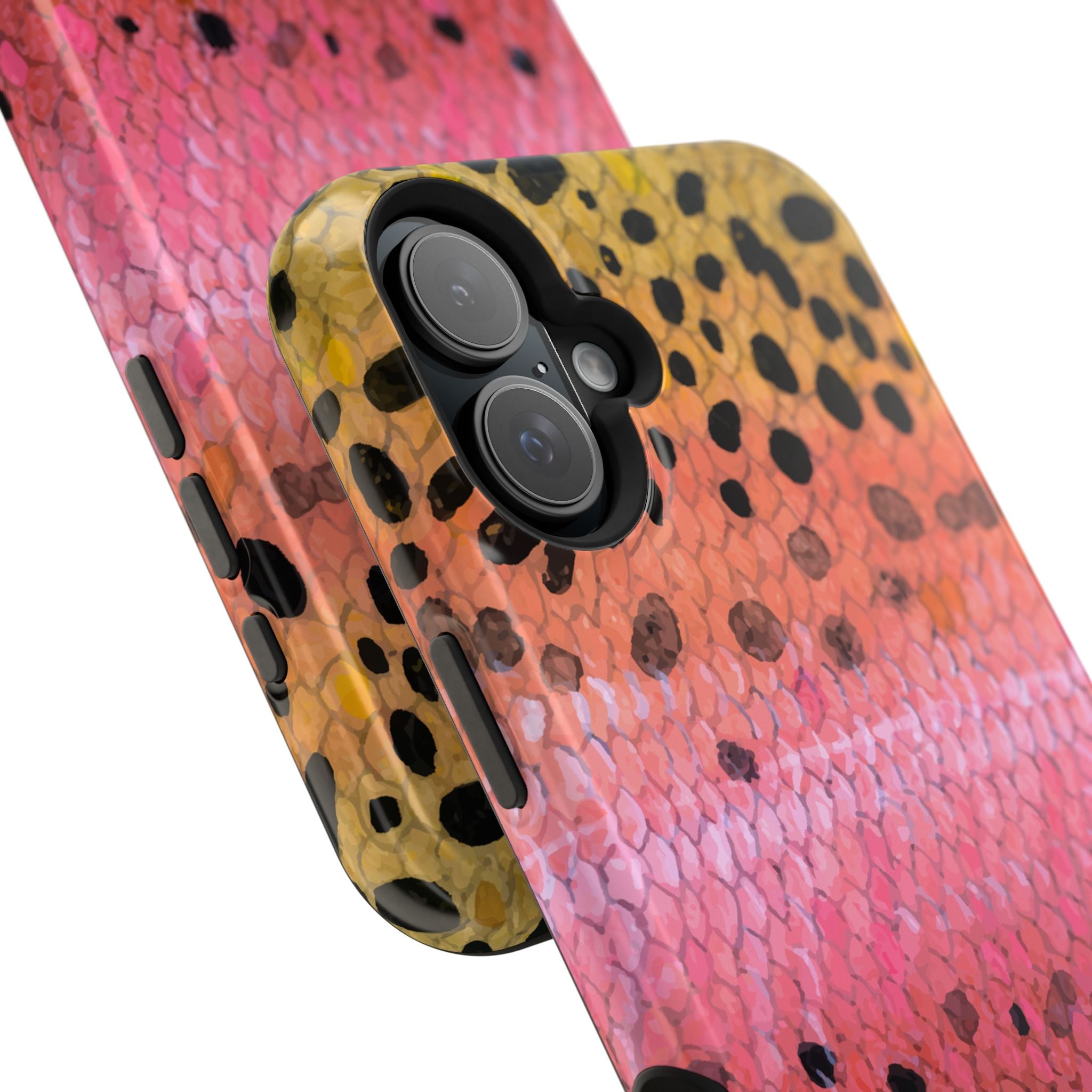 Rainbow Trout Skin MagSafe iPhone Case