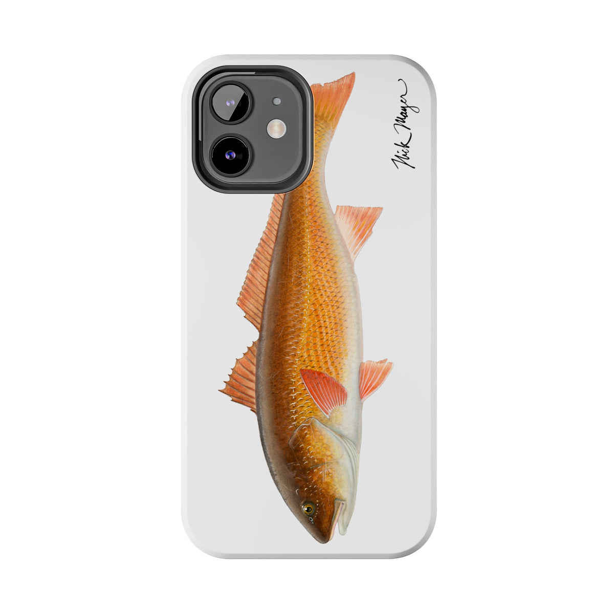 Redfish White Phone Case (iPhone) Printify