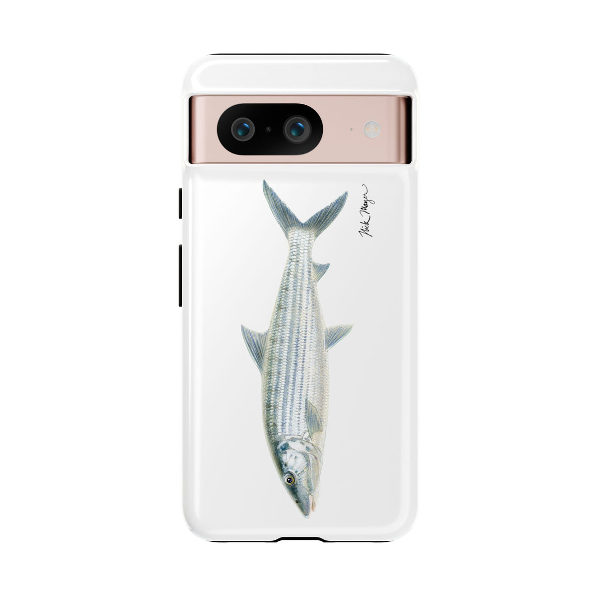 Bonefish White Phone Case (Samsung) Printify