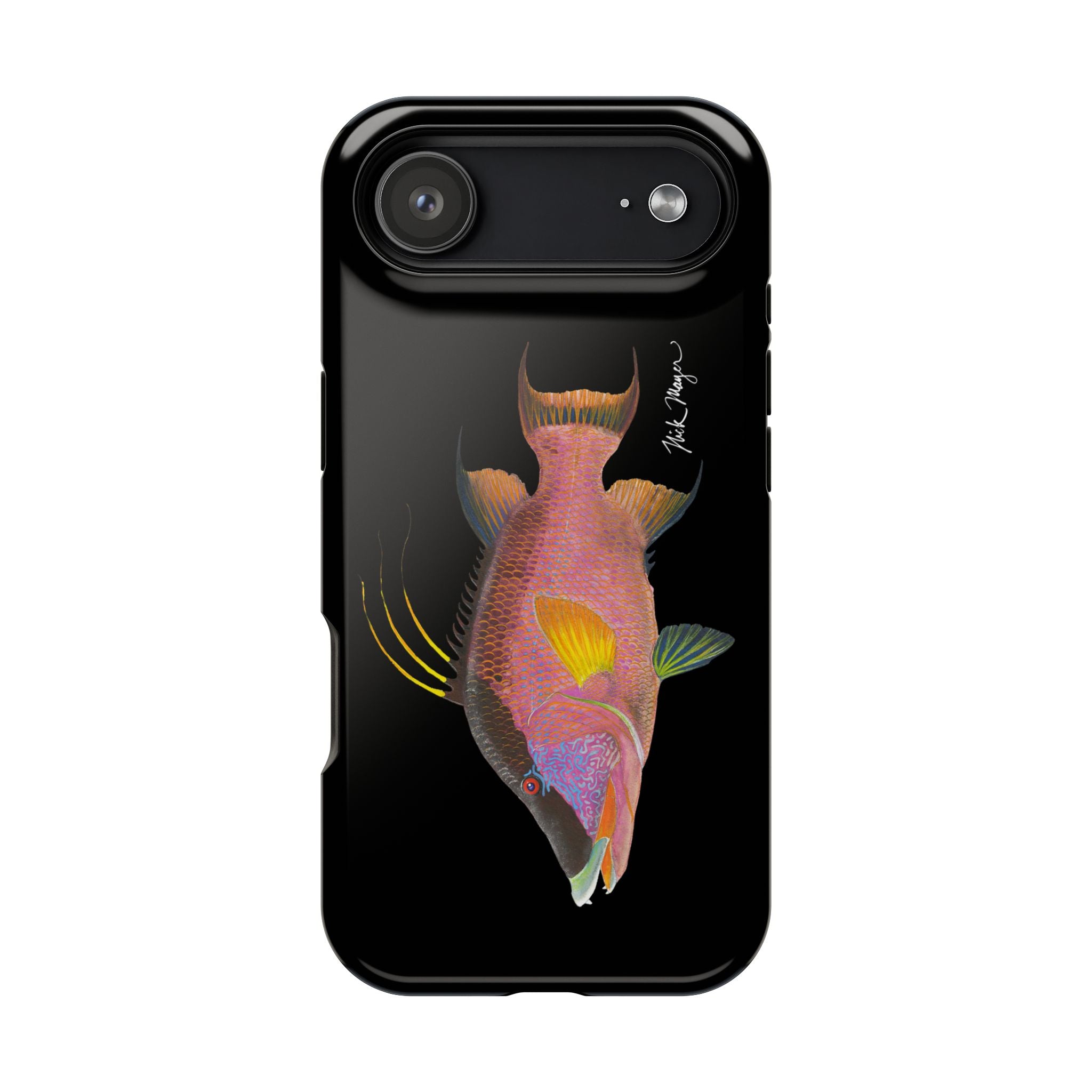Hogfish MagSafe Black iPhone Case Printify