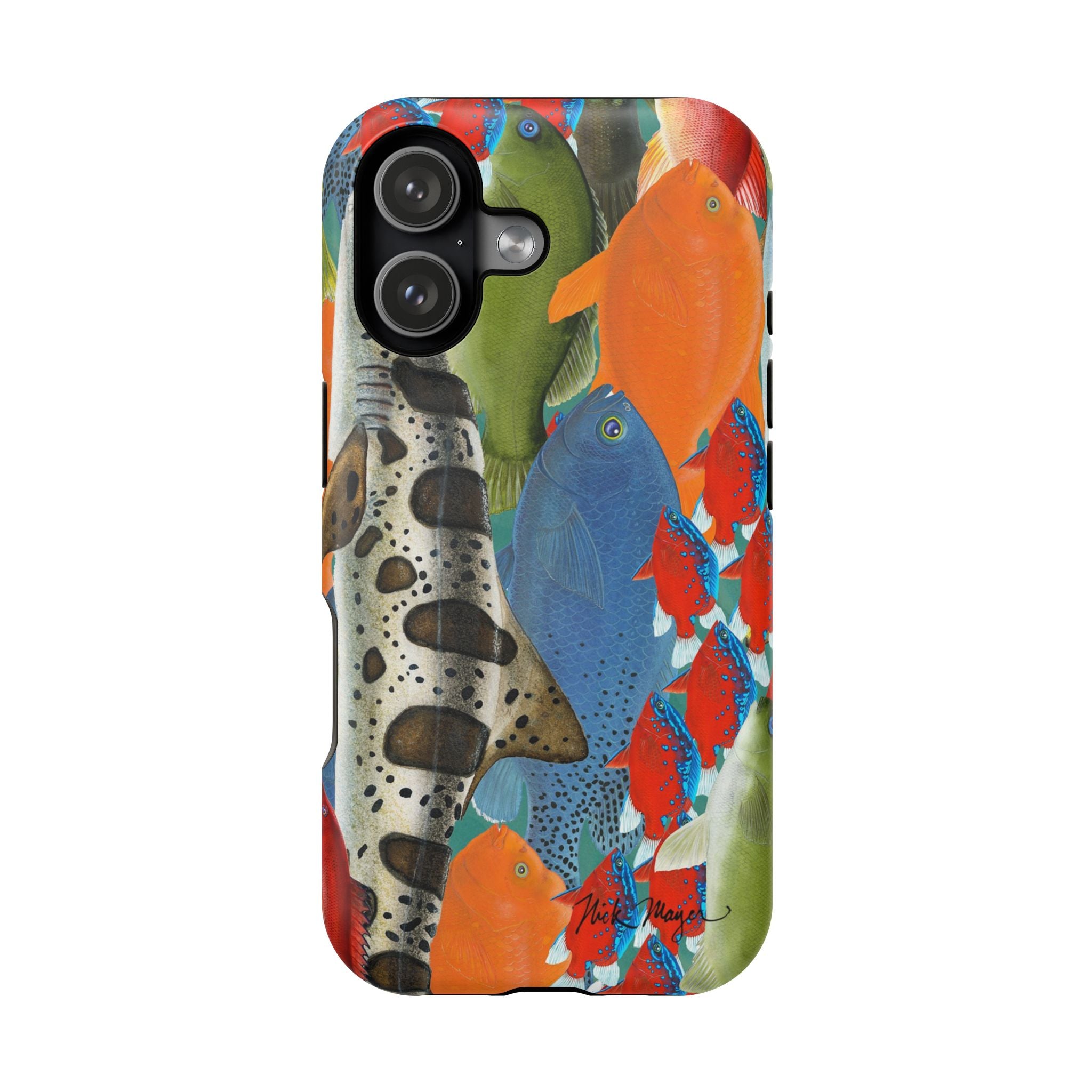 California Dive Fish MagSafe iPhone Case