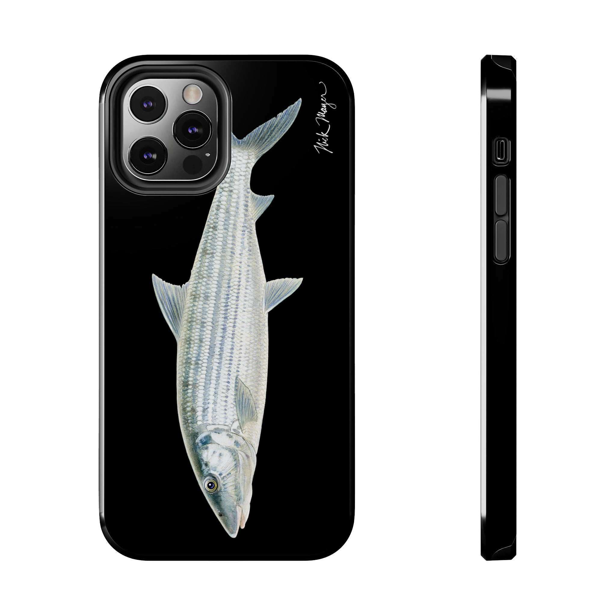 Bonefish Black Phone Case (iPhone)