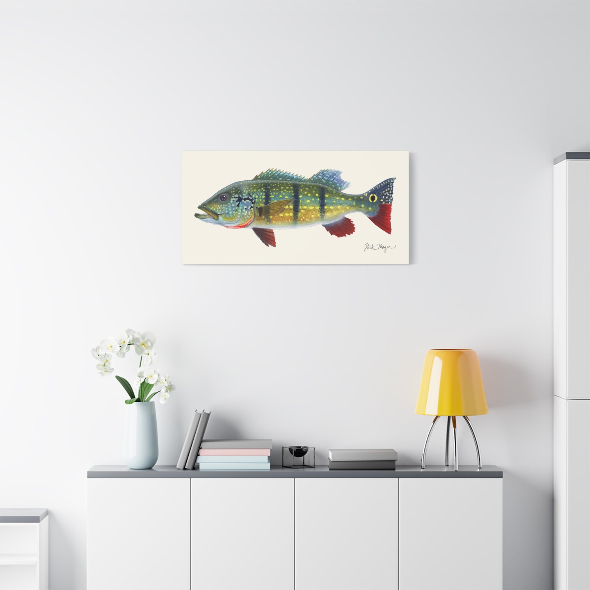 Peacock Bass Canvas Print