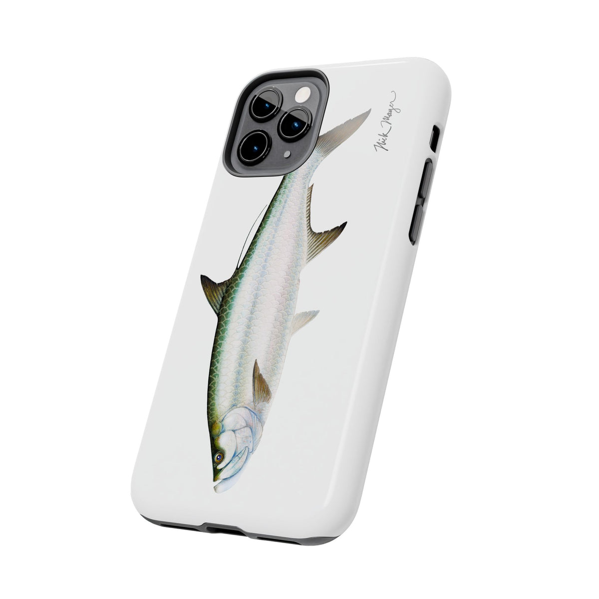 Tarpon White Phone Case (iPhone) Printify