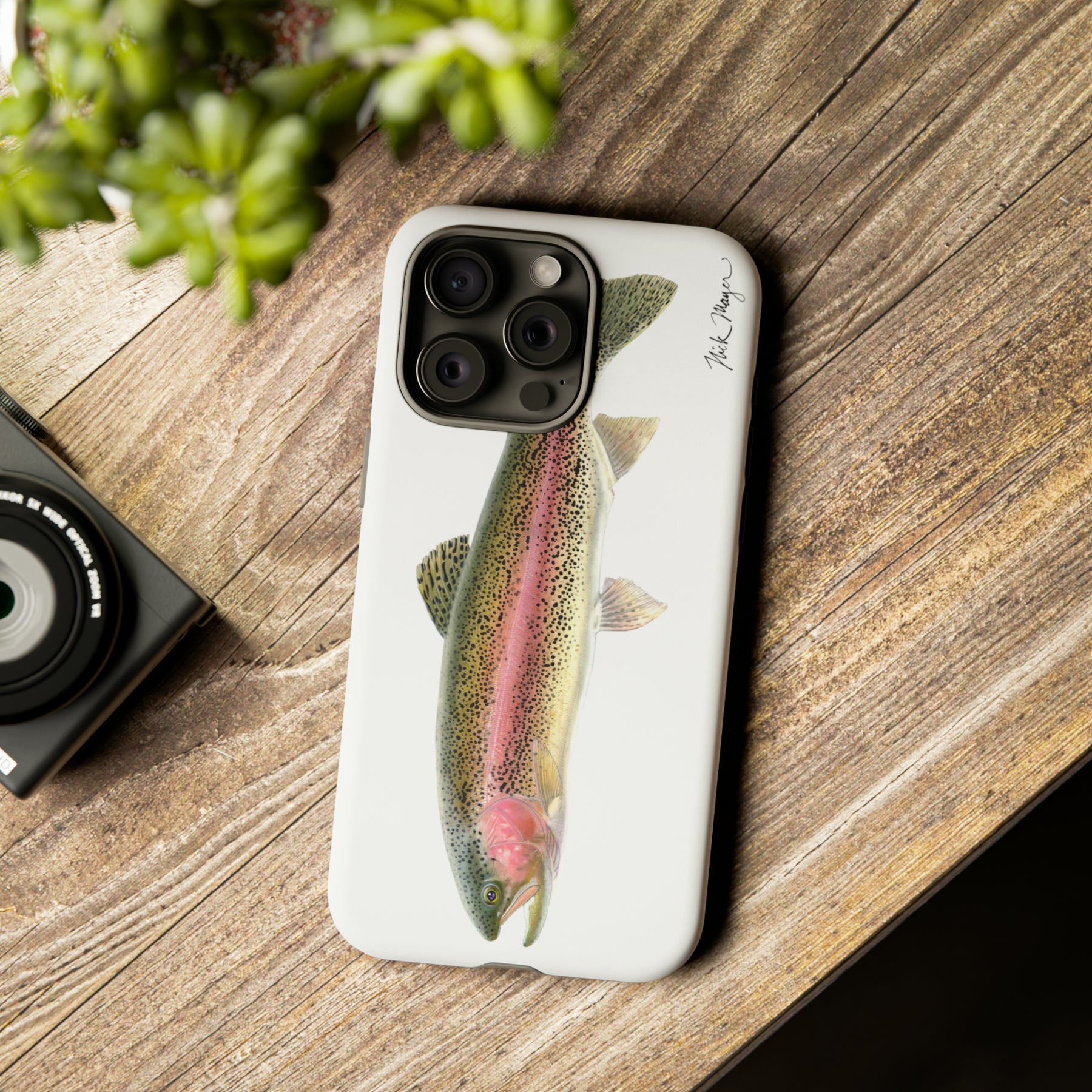 Rainbow Trout  iPhone 15 Case
