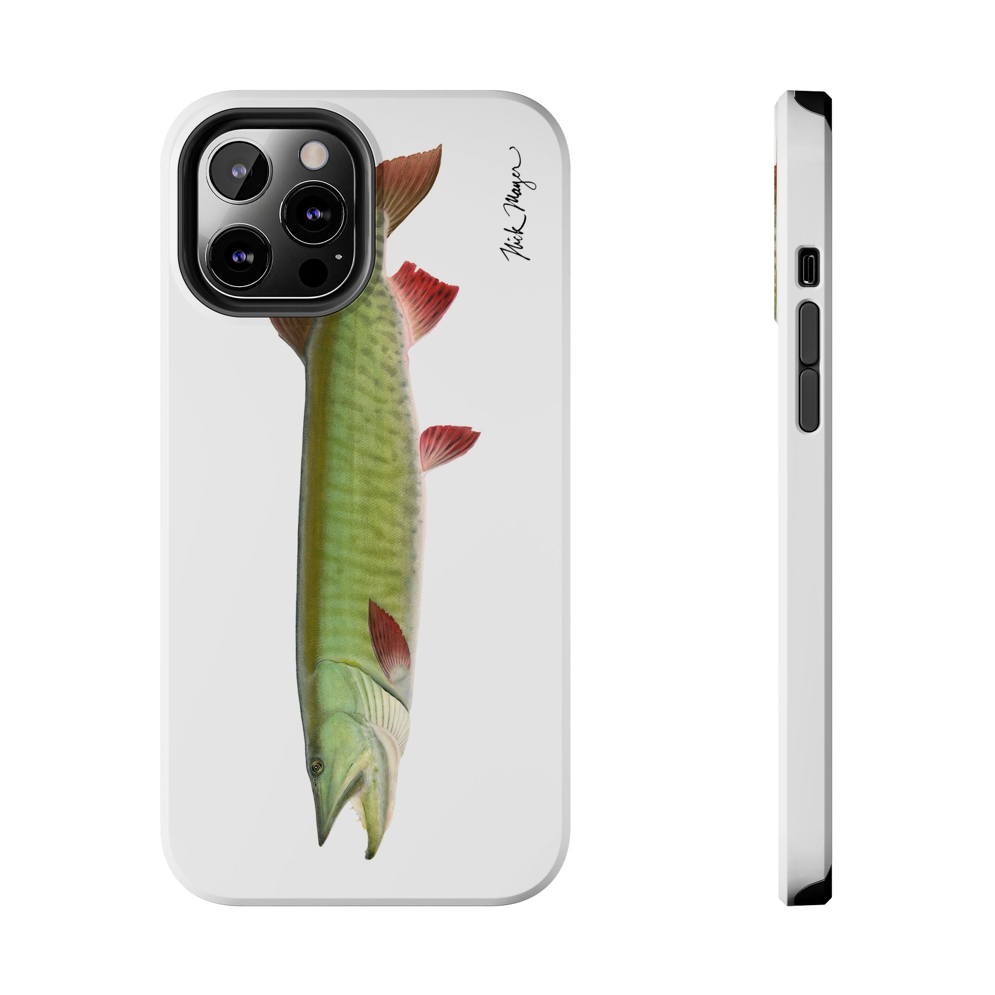 Trophy Muskie White Phone Case (iPhone)
