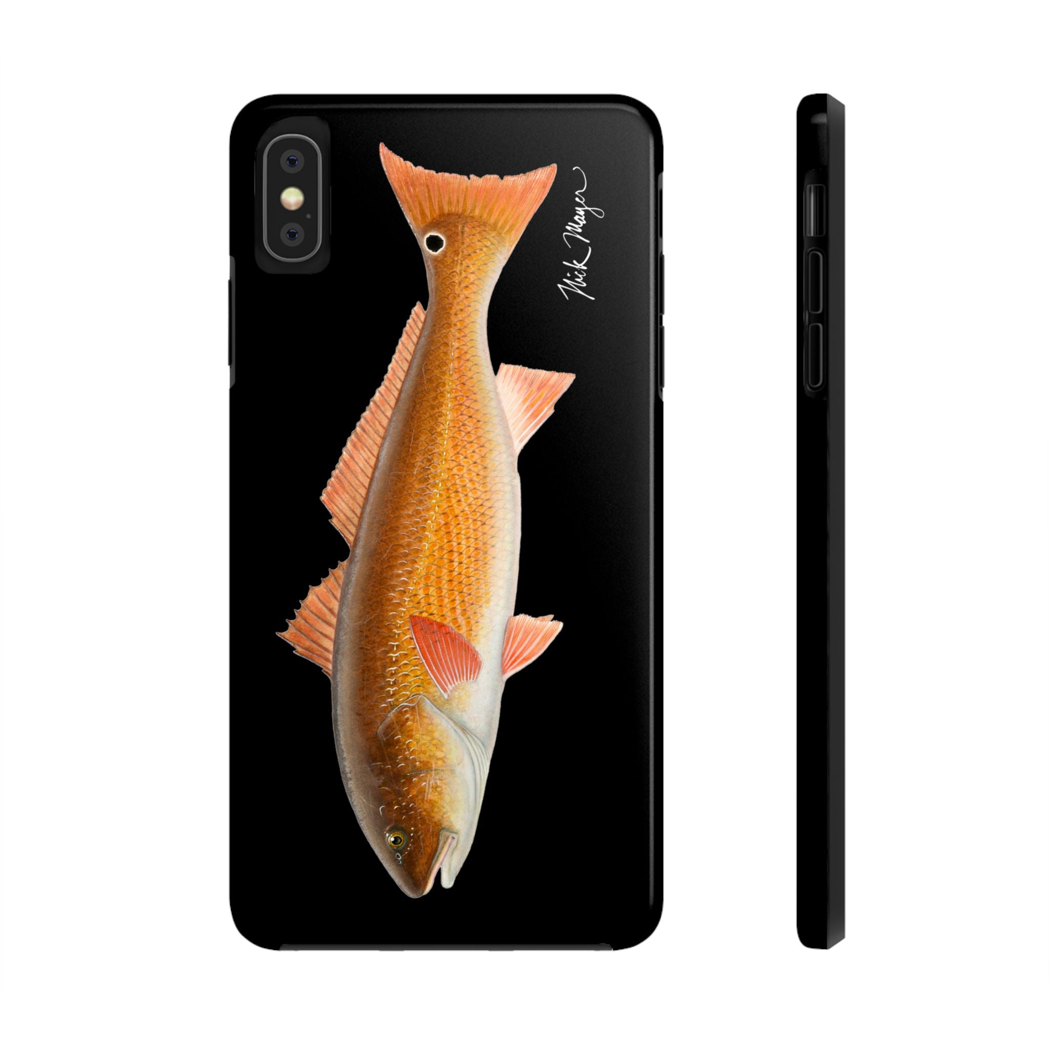 Redfish Black Phone Case (iPhone)