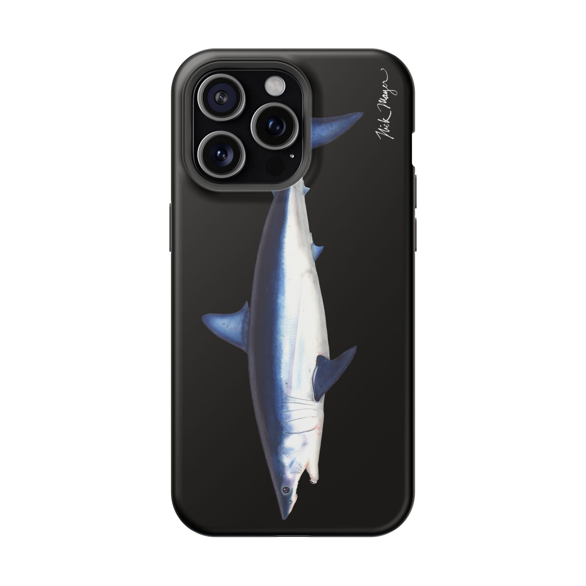 Mako Shark MagSafe Black iPhone Case