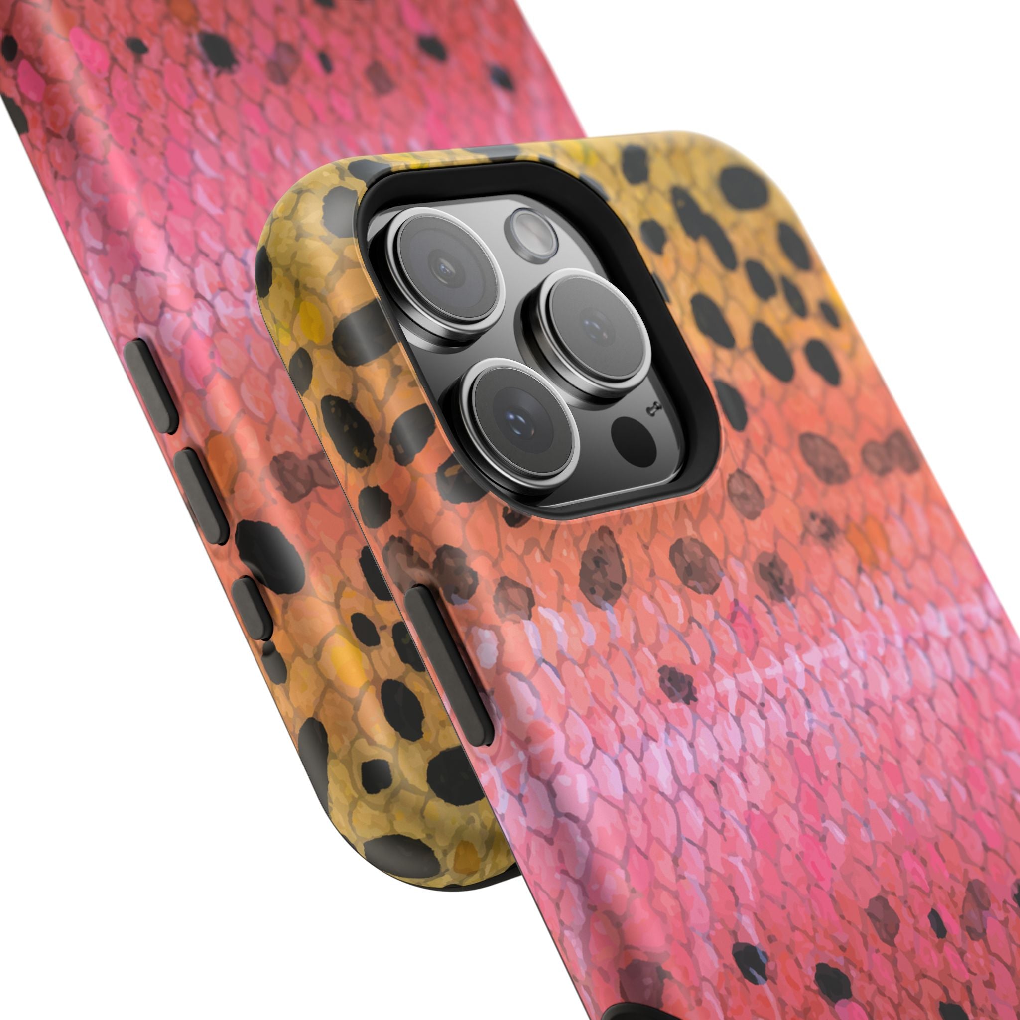 Rainbow Trout Skin MagSafe iPhone Case