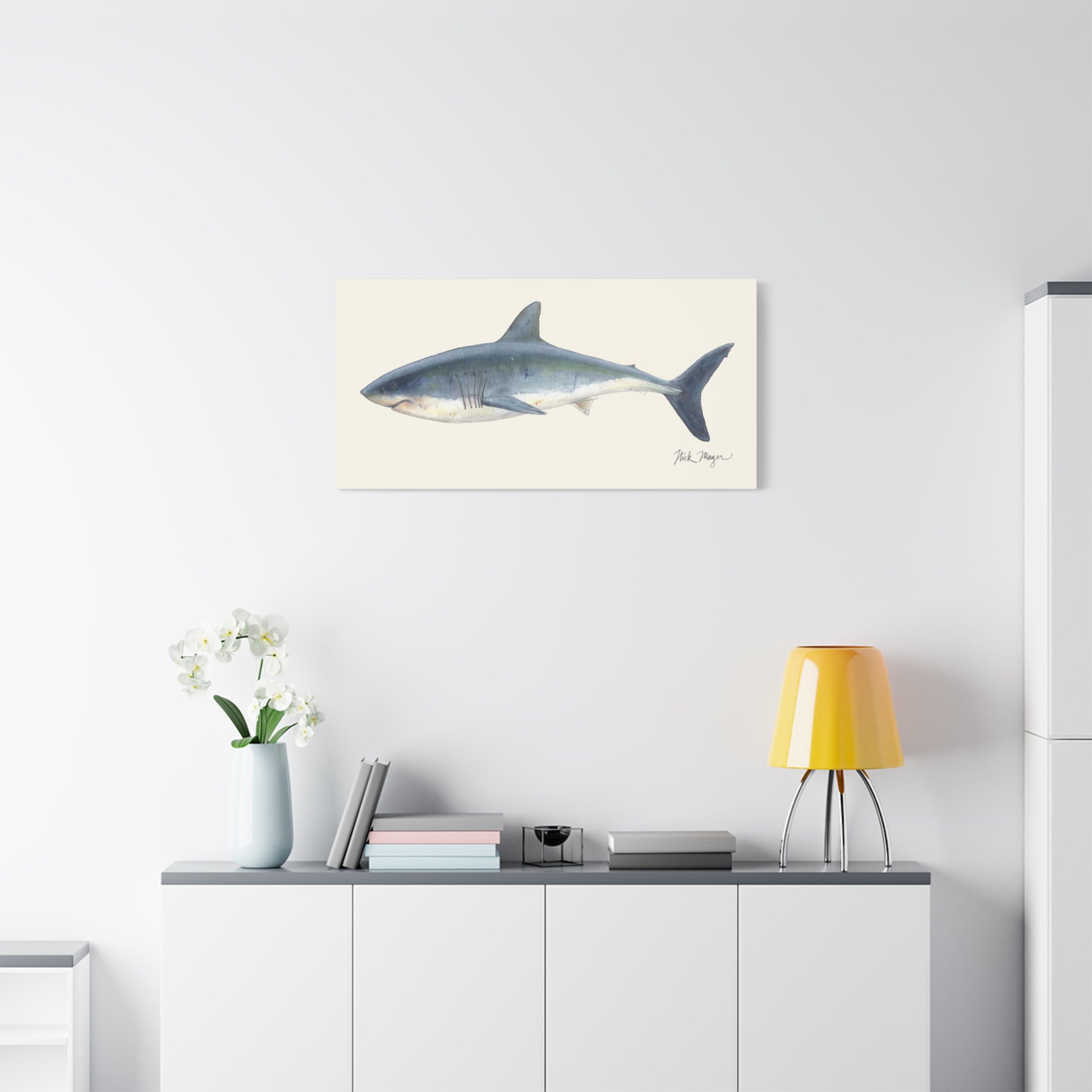 Great White Shark Canvas Print