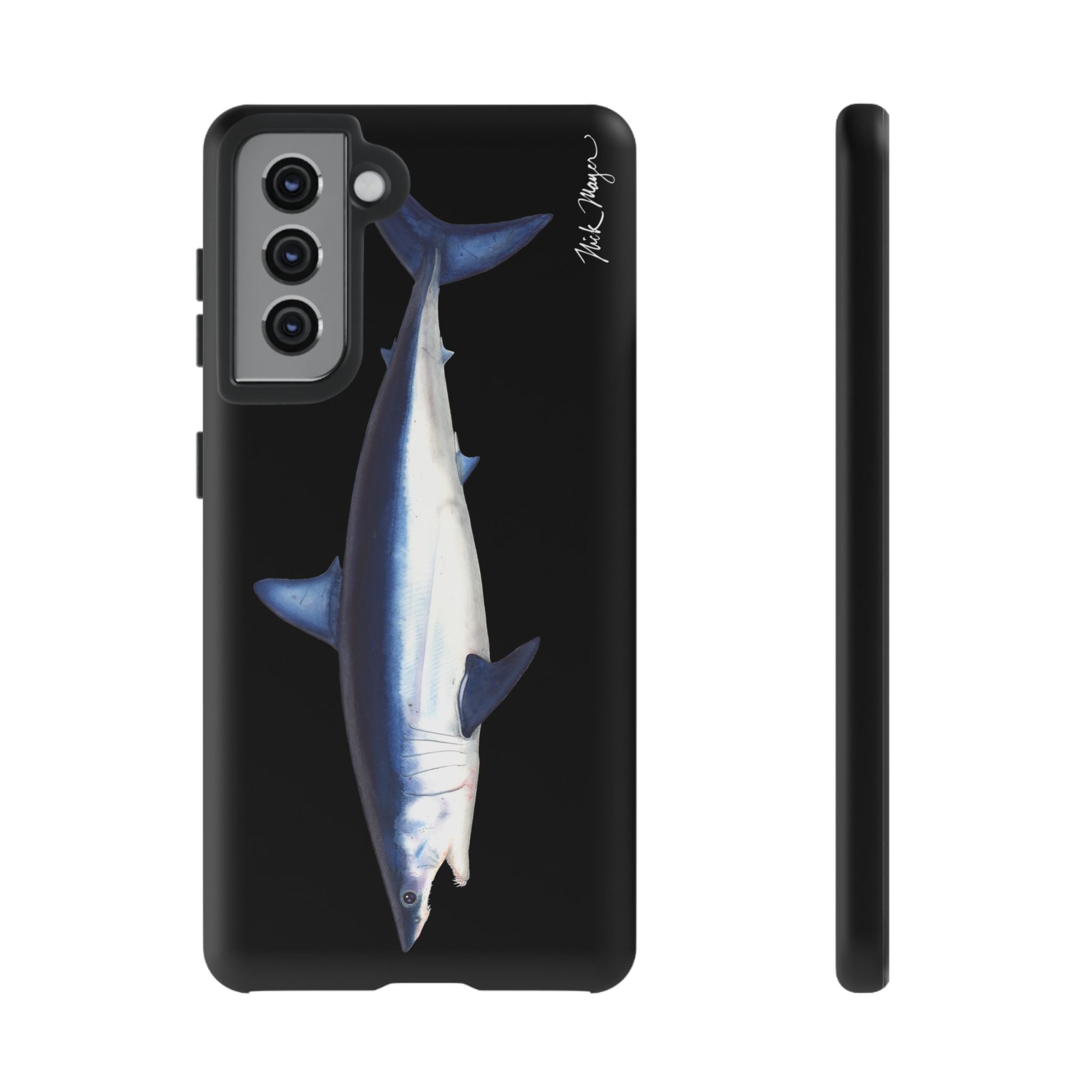 Mako Shark Black Phone Case (Samsung)