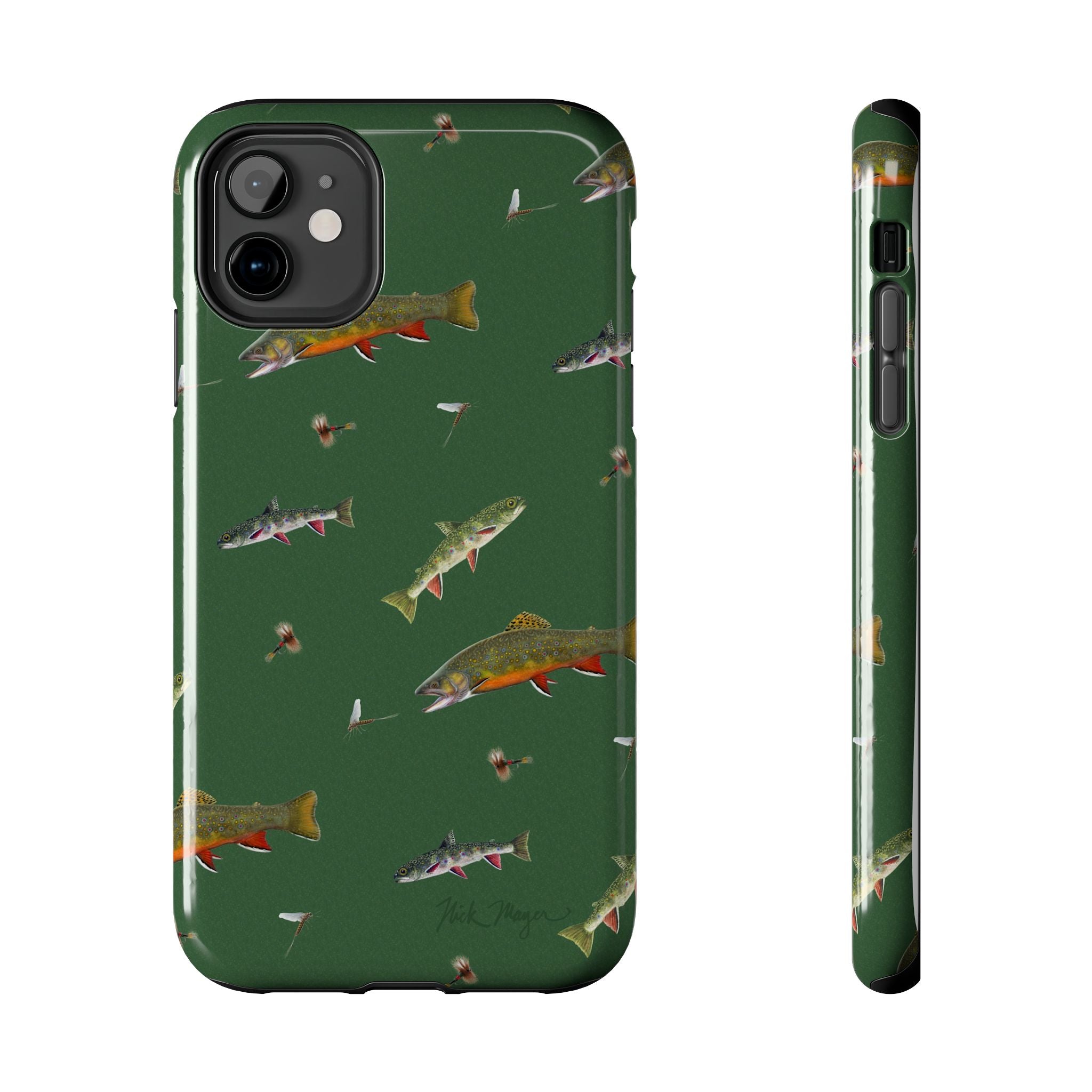 Trout and Flies Phone Case (iPhone)