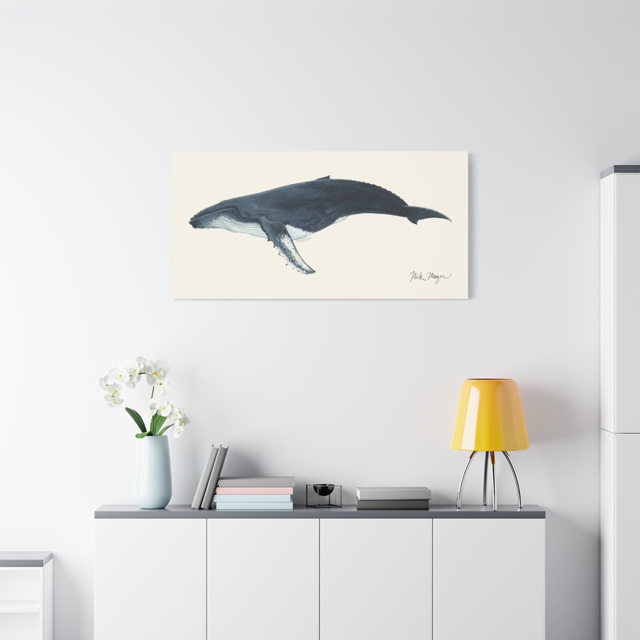 Humpback Whale Canvas Print