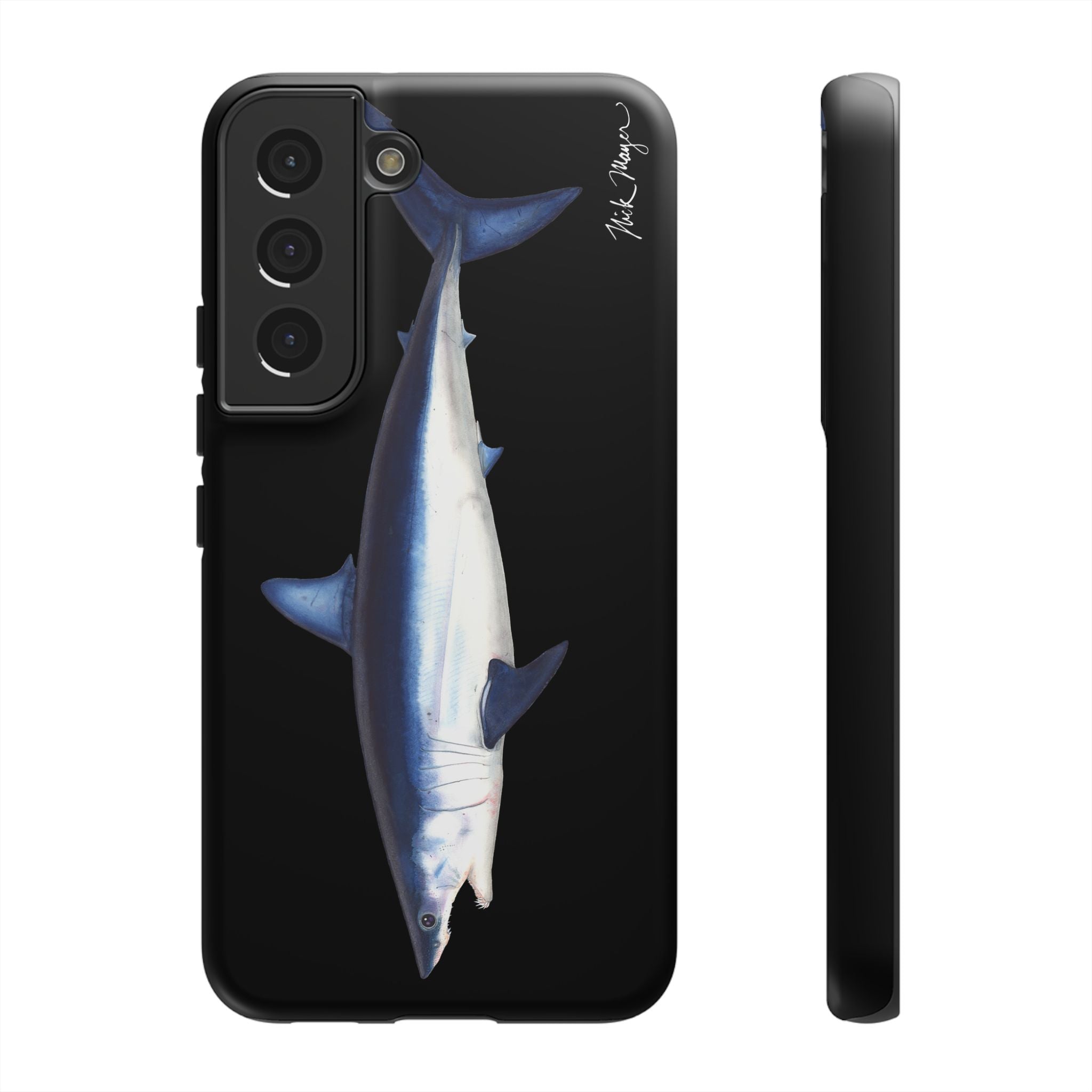 Mako Shark Black Phone Case (Samsung)