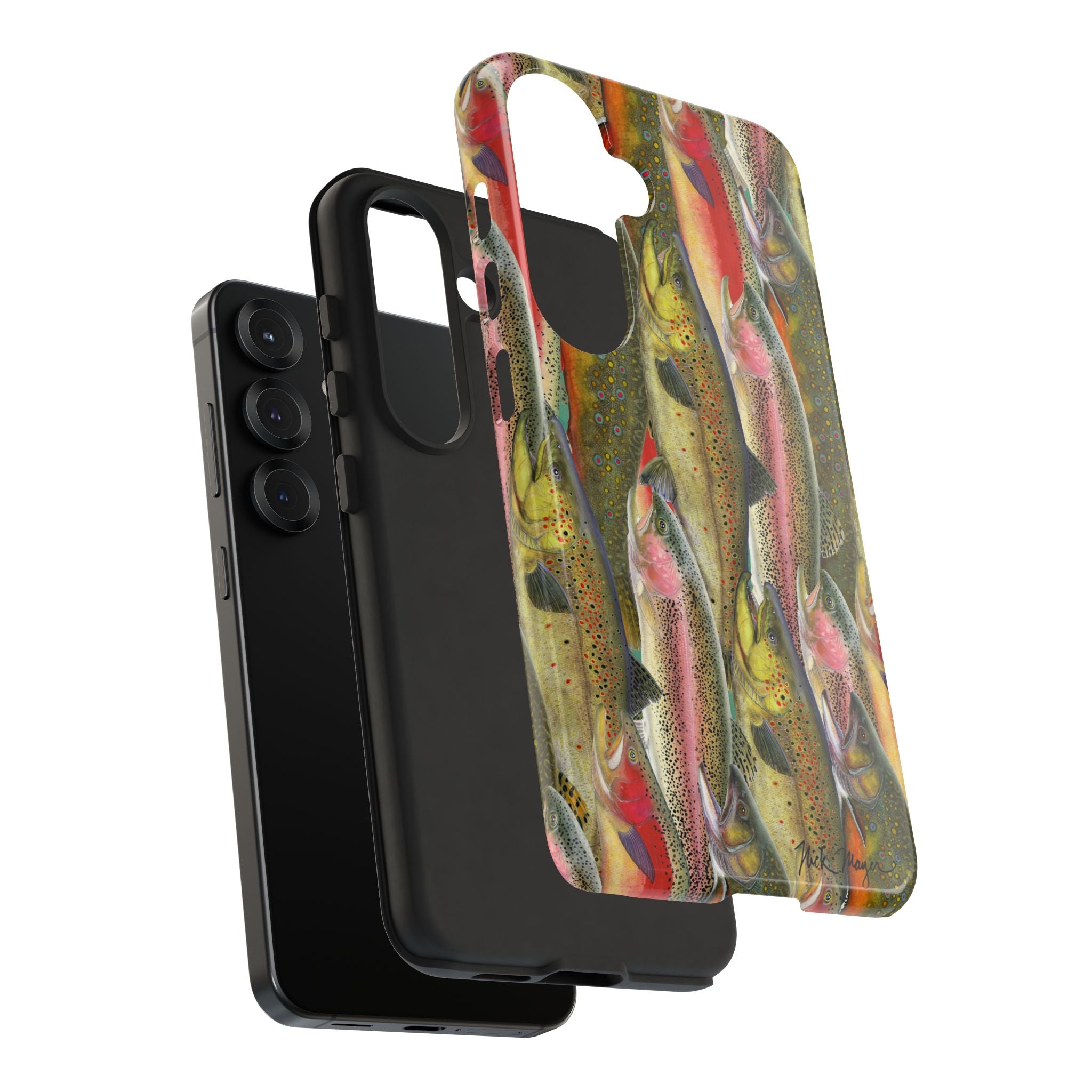 NEW Trout Angler Phone Case (Samsung) Printify