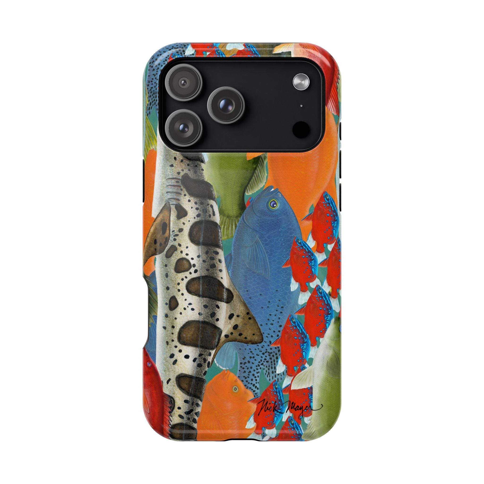 California Dive Fish MagSafe iPhone Case