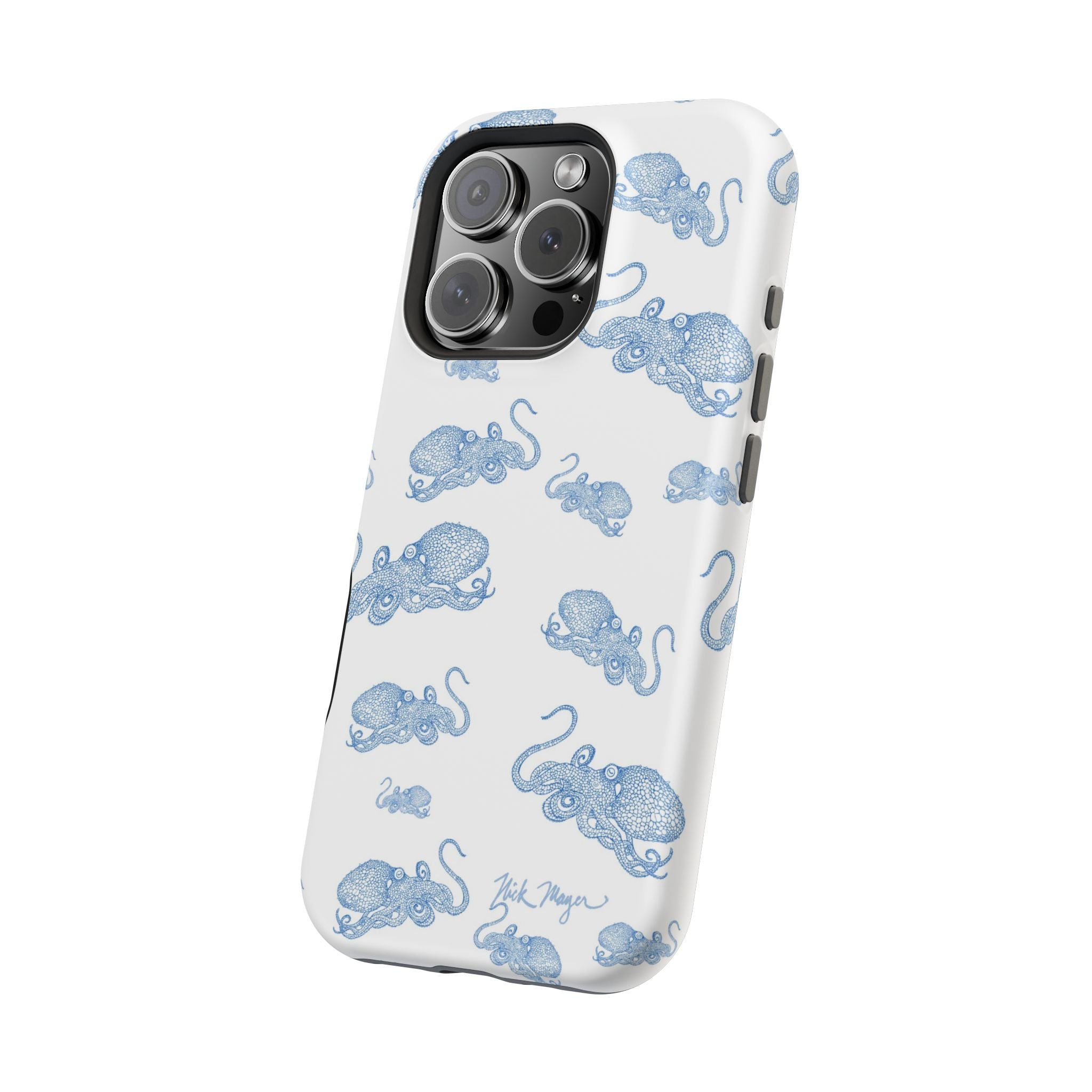 NEW Blue Octopus 2 MagSafe iPhone Case