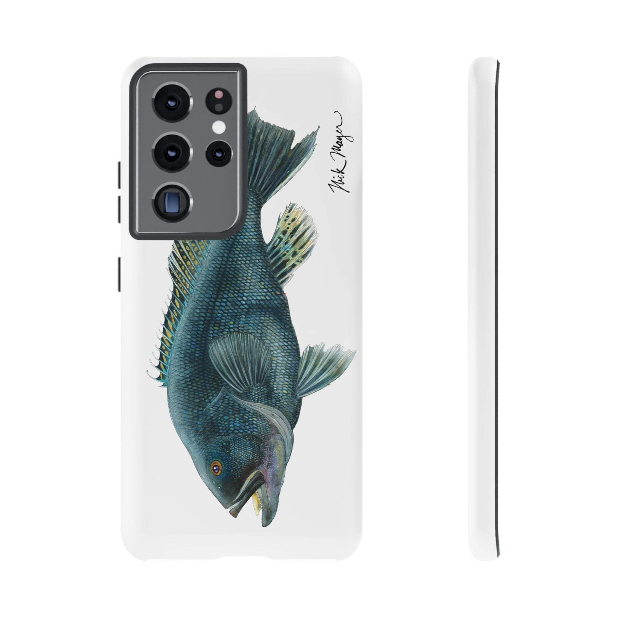 Black Sea Bass Phone Case (Samsung) Printify