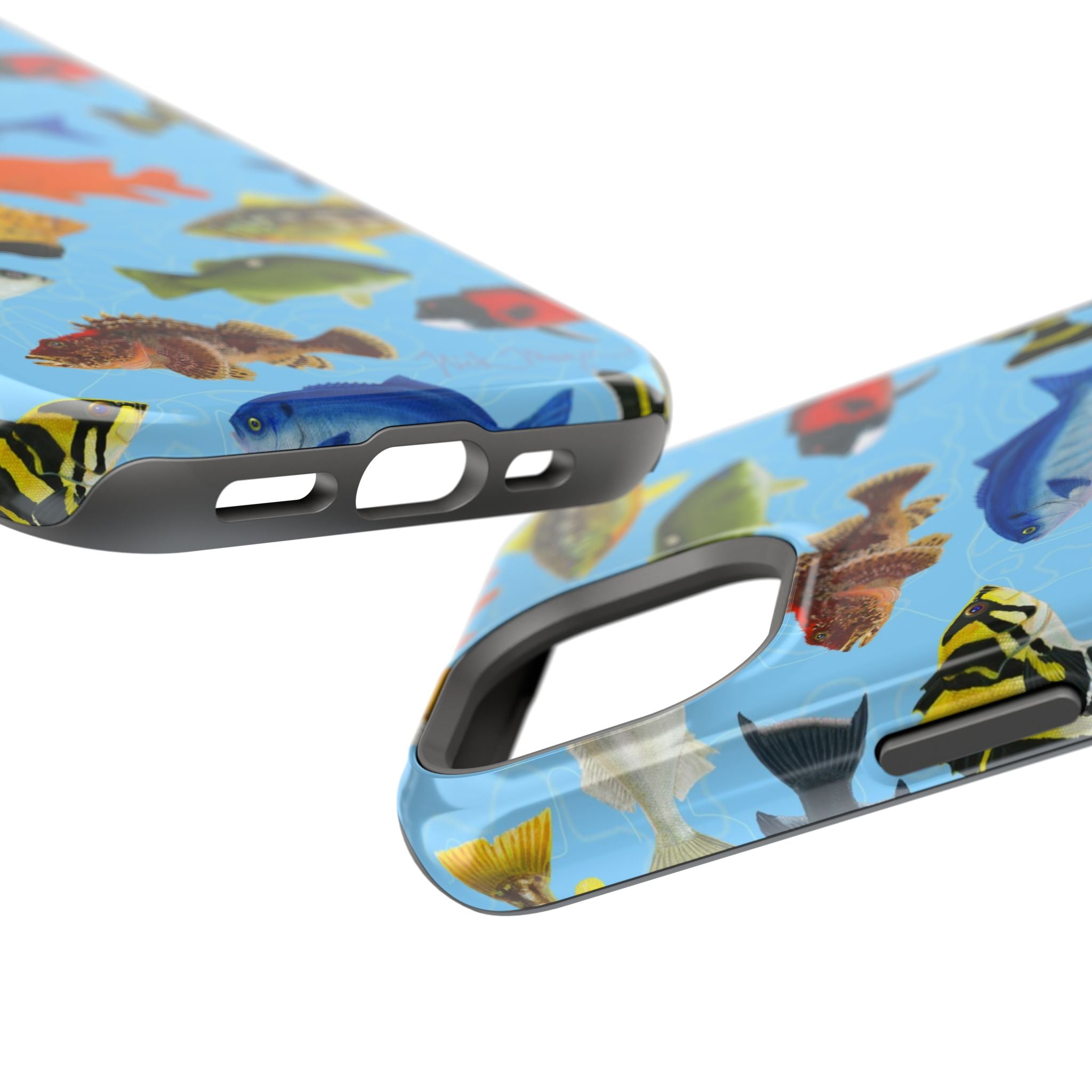 California Fish Blue MagSafe iPhone Case