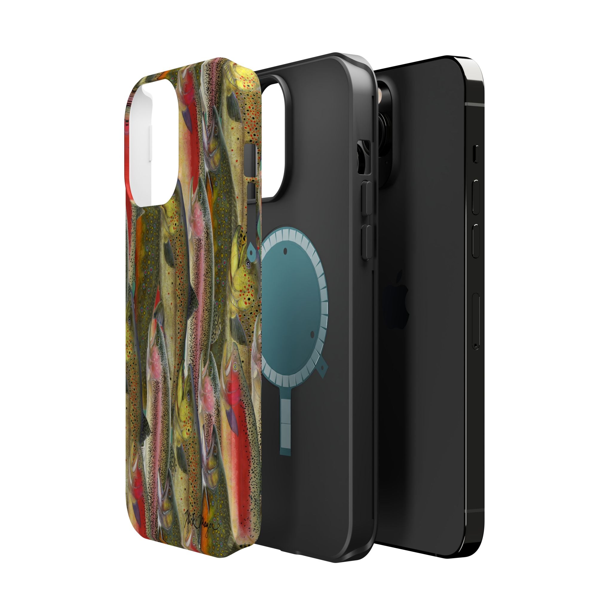 Trout Angler MagSafe iPhone Case