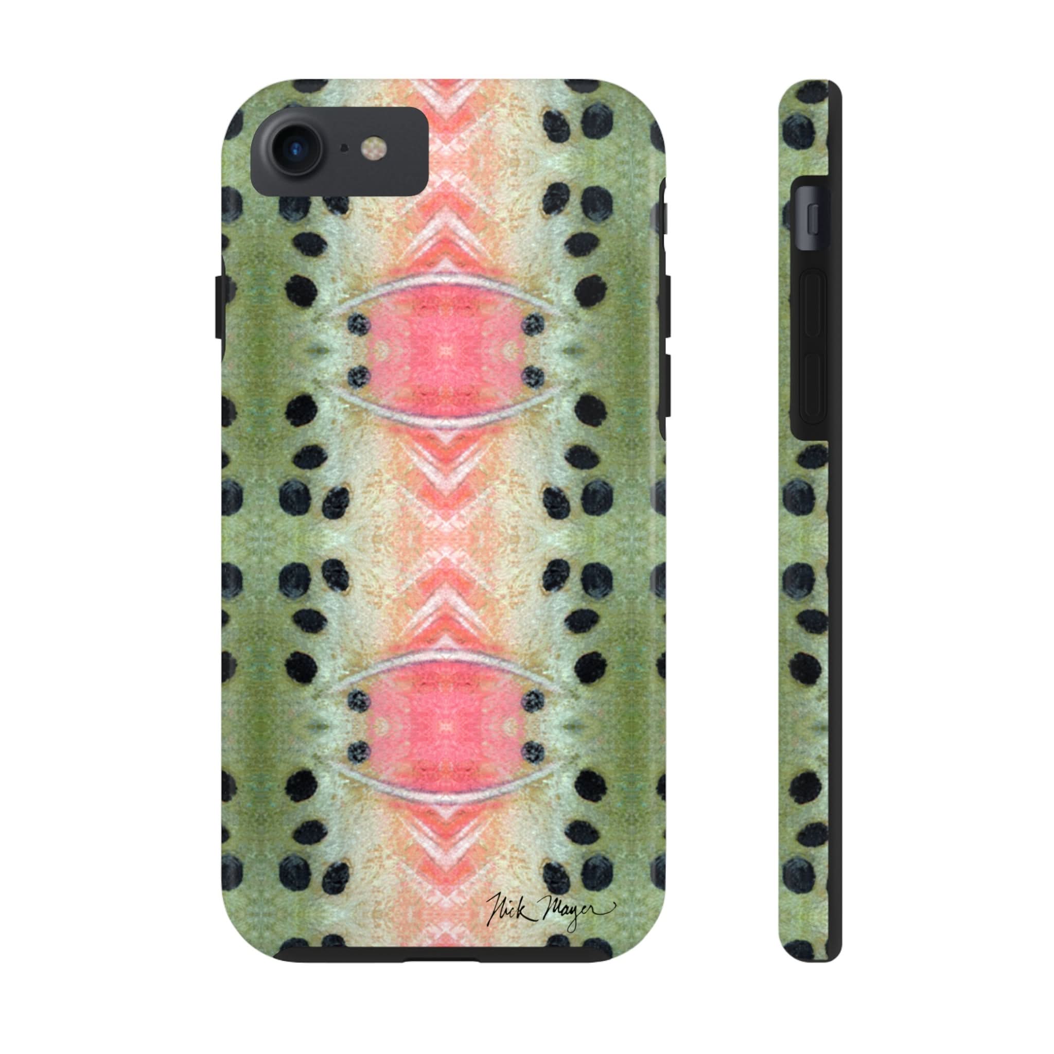 Rainbow Trout Pattern Phone Case (iPhone)