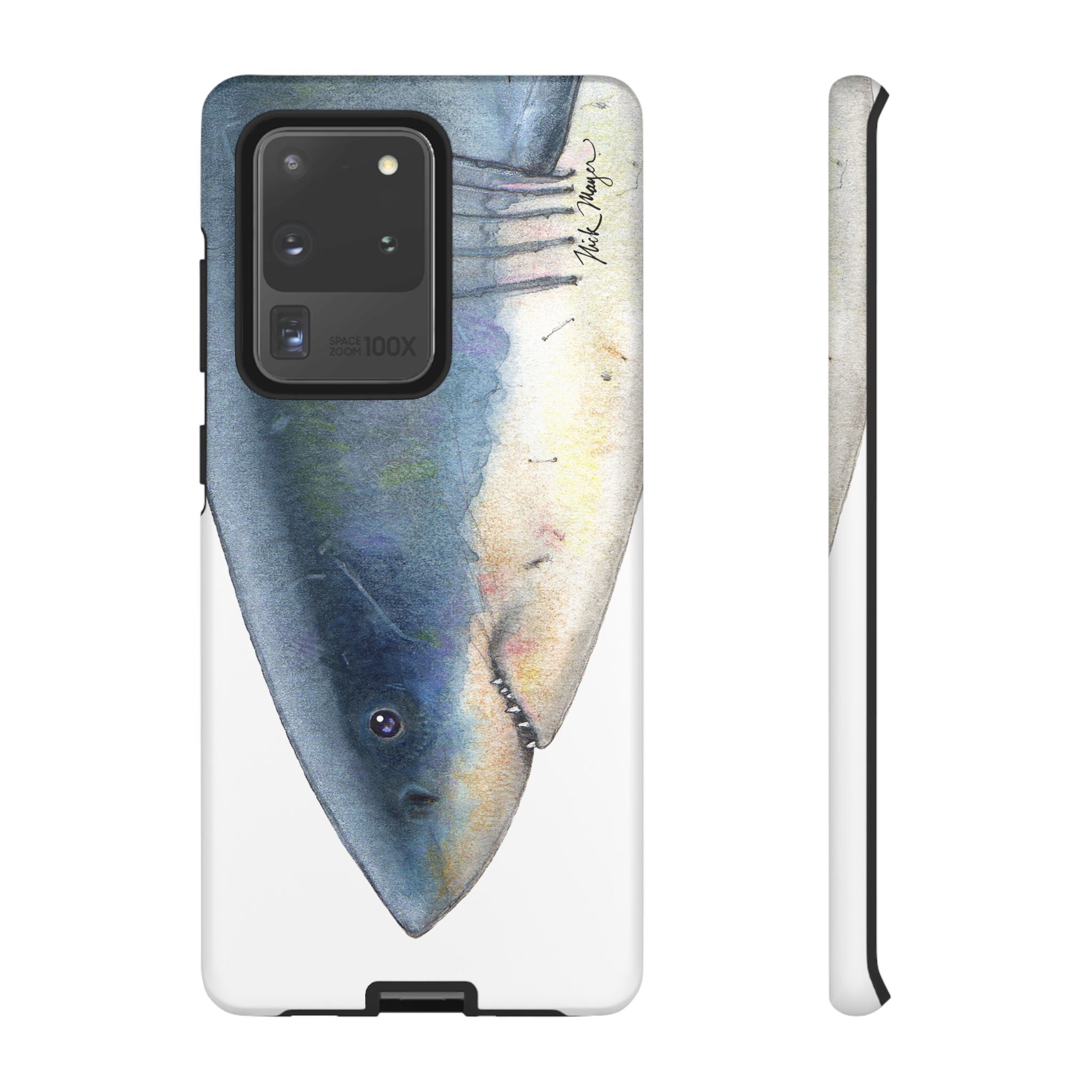 Great White Shark Face Phone Case (Samsung) Printify