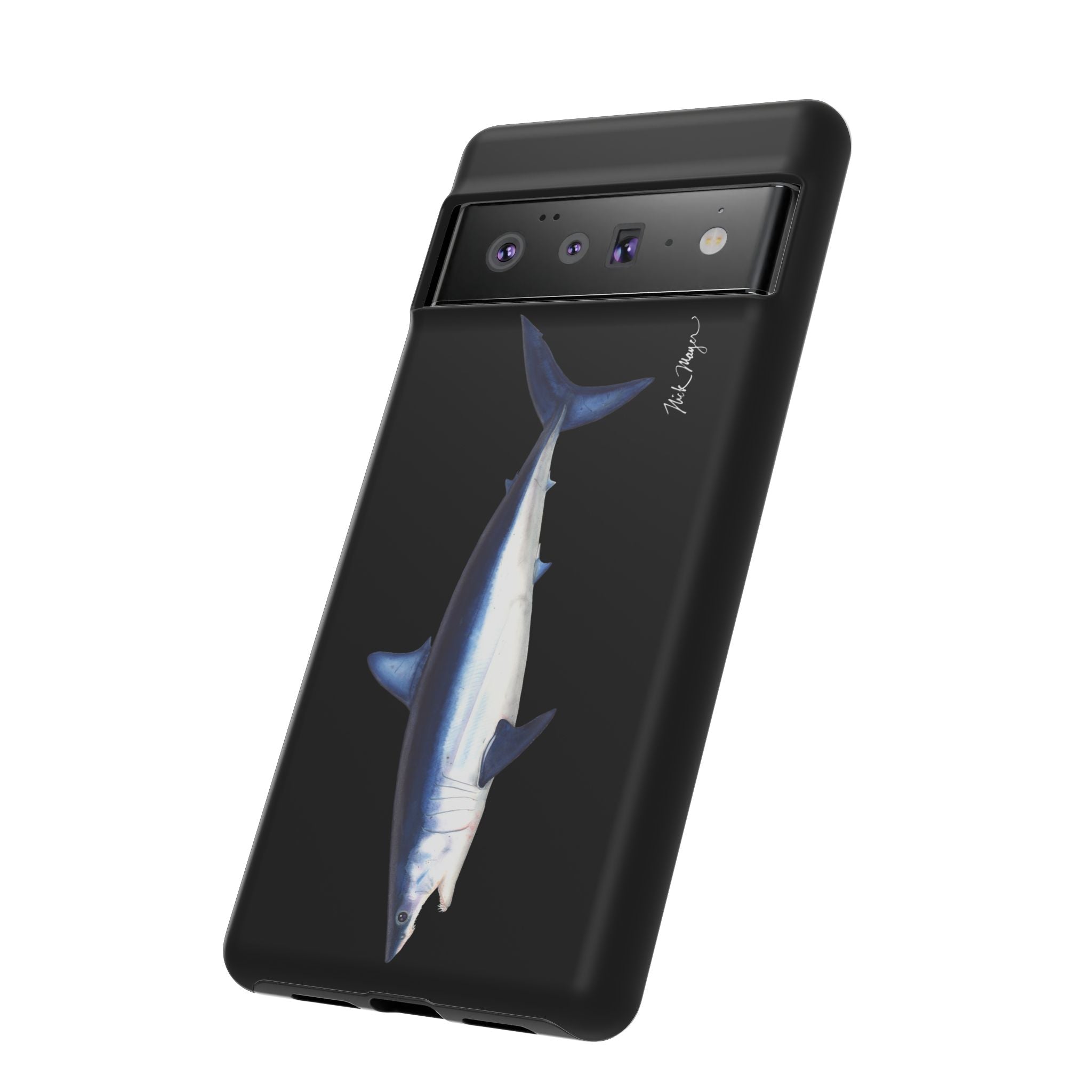 Mako Shark Black Phone Case (Samsung)