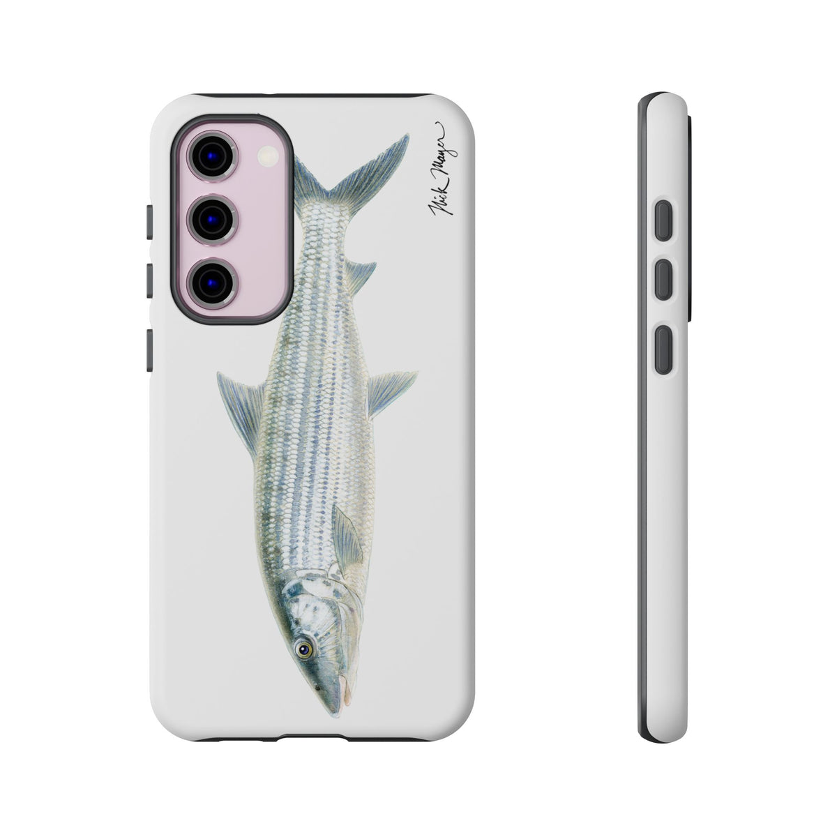 Bonefish White Phone Case (Samsung) Printify