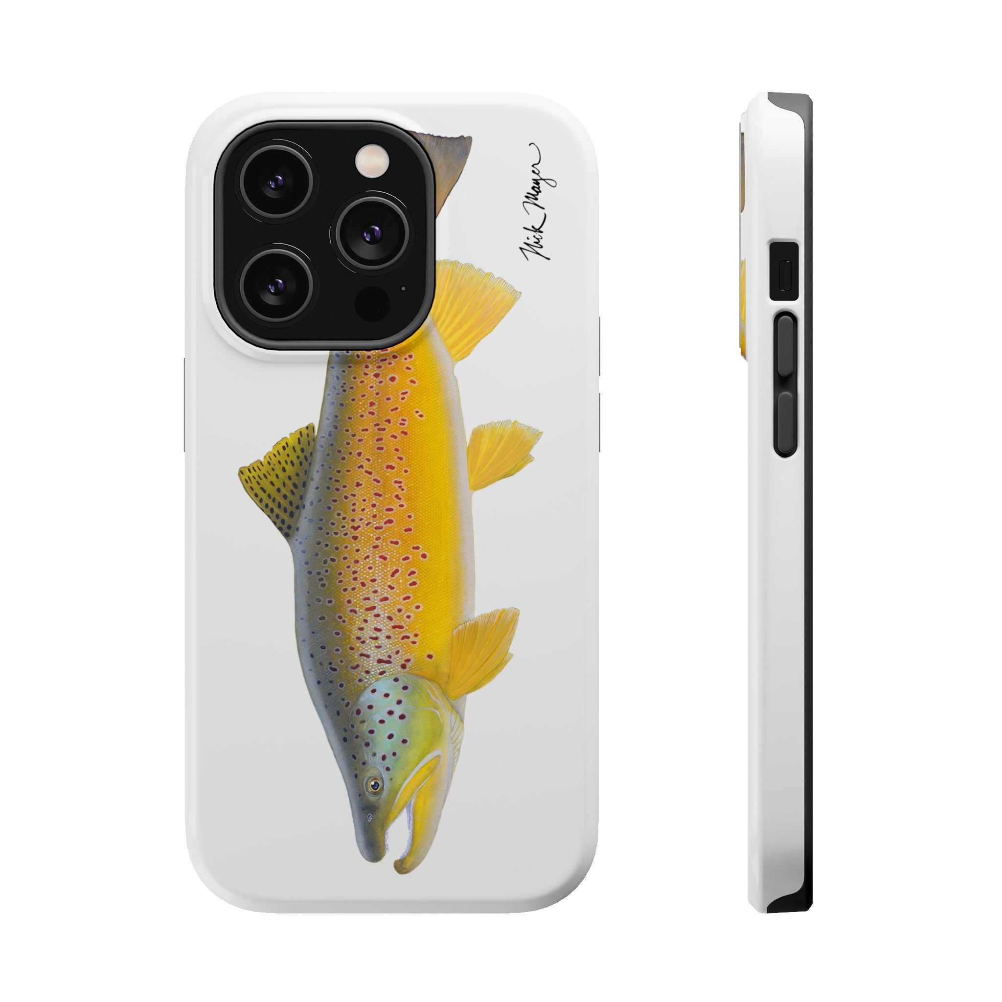 Brown Trout 3 MagSafe iPhone Case