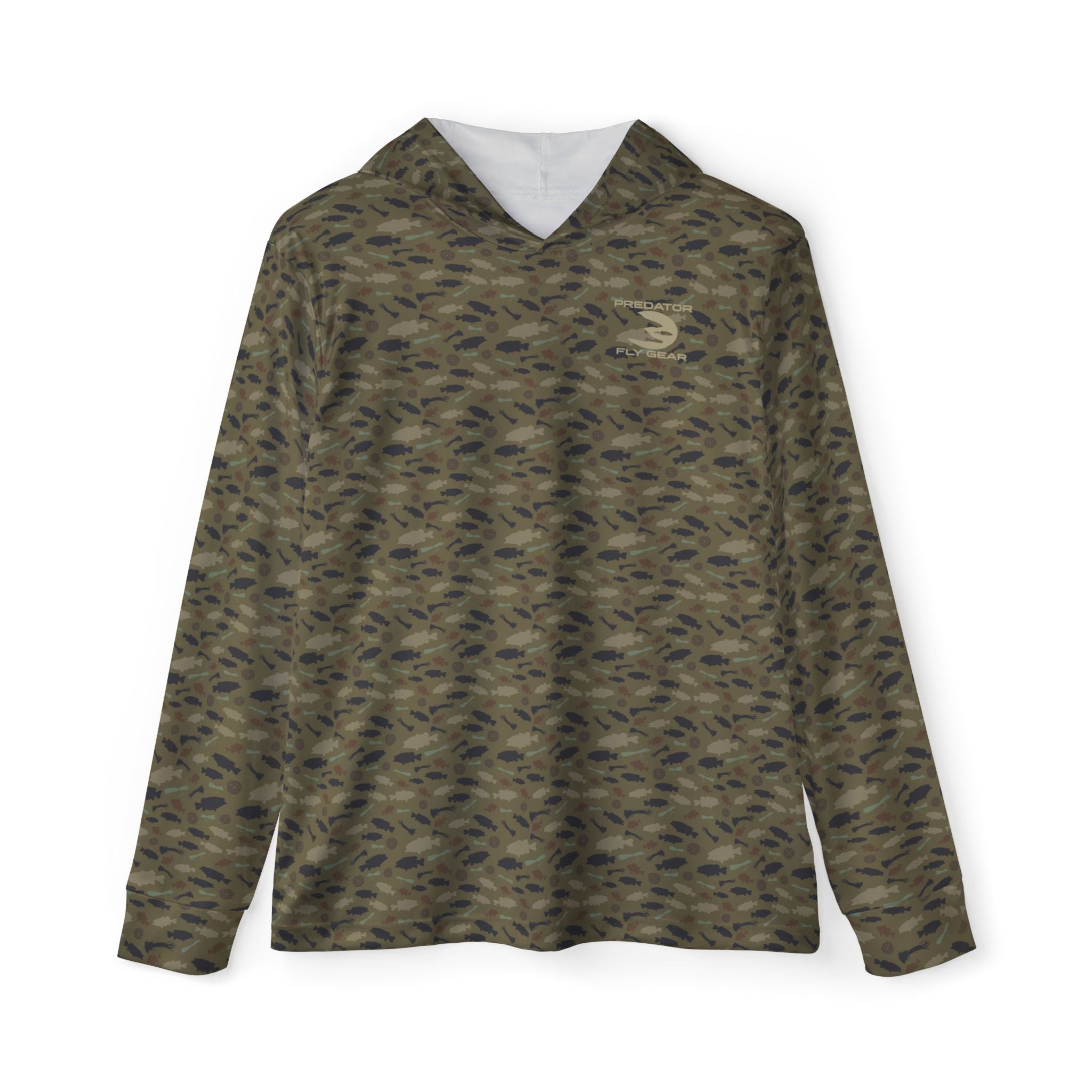 PFG Sun Protective Hoody - Bass Camo Tan