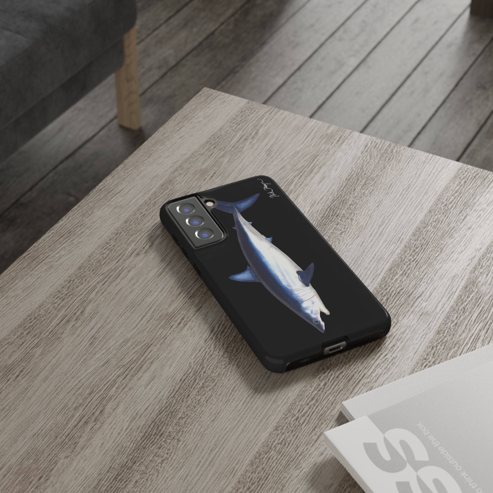 Mako Shark Black Phone Case (Samsung)
