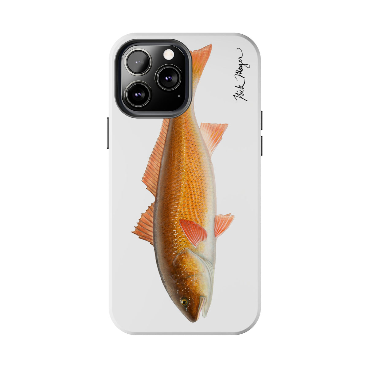 Redfish White Phone Case (iPhone) Printify