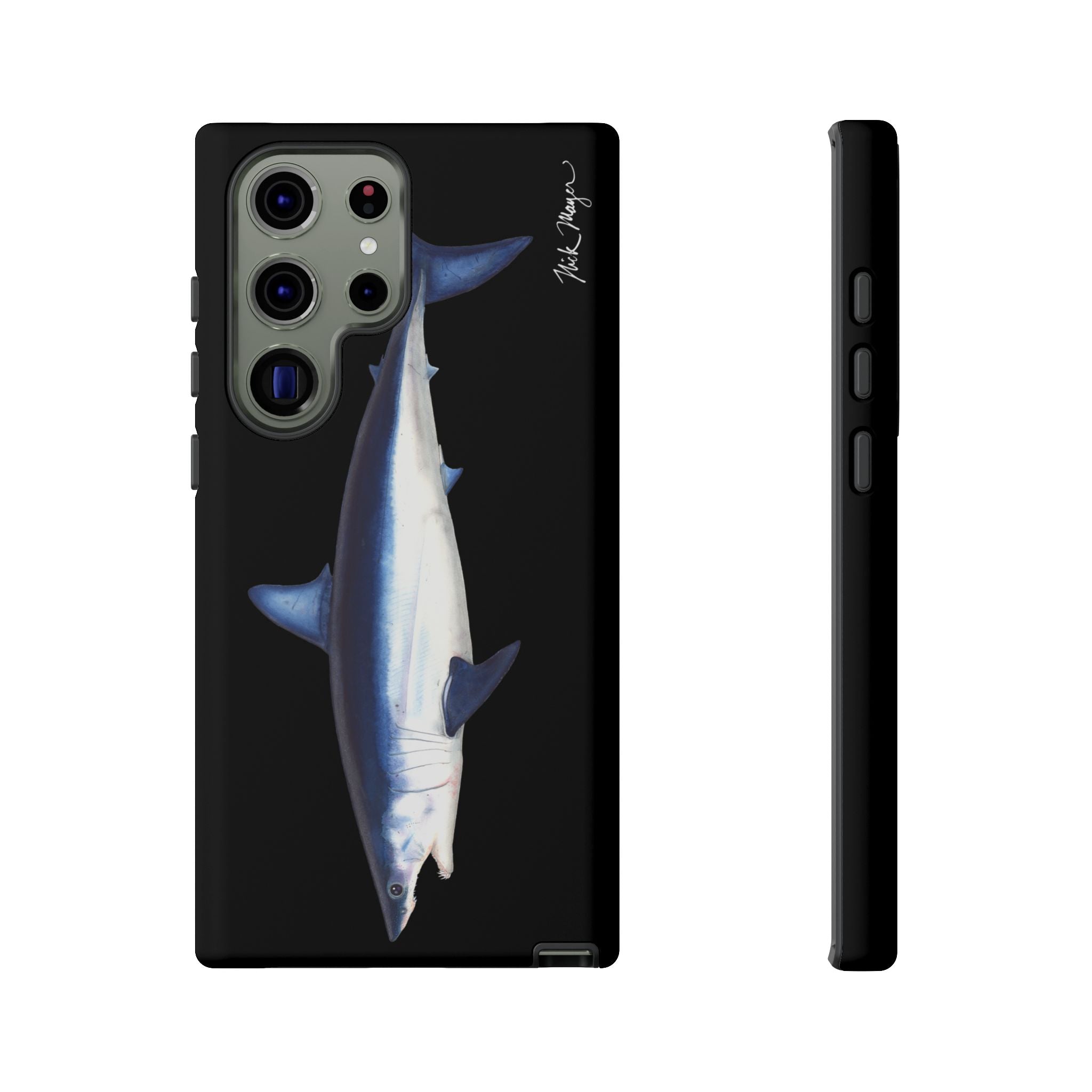Mako Shark Black Phone Case (Samsung)