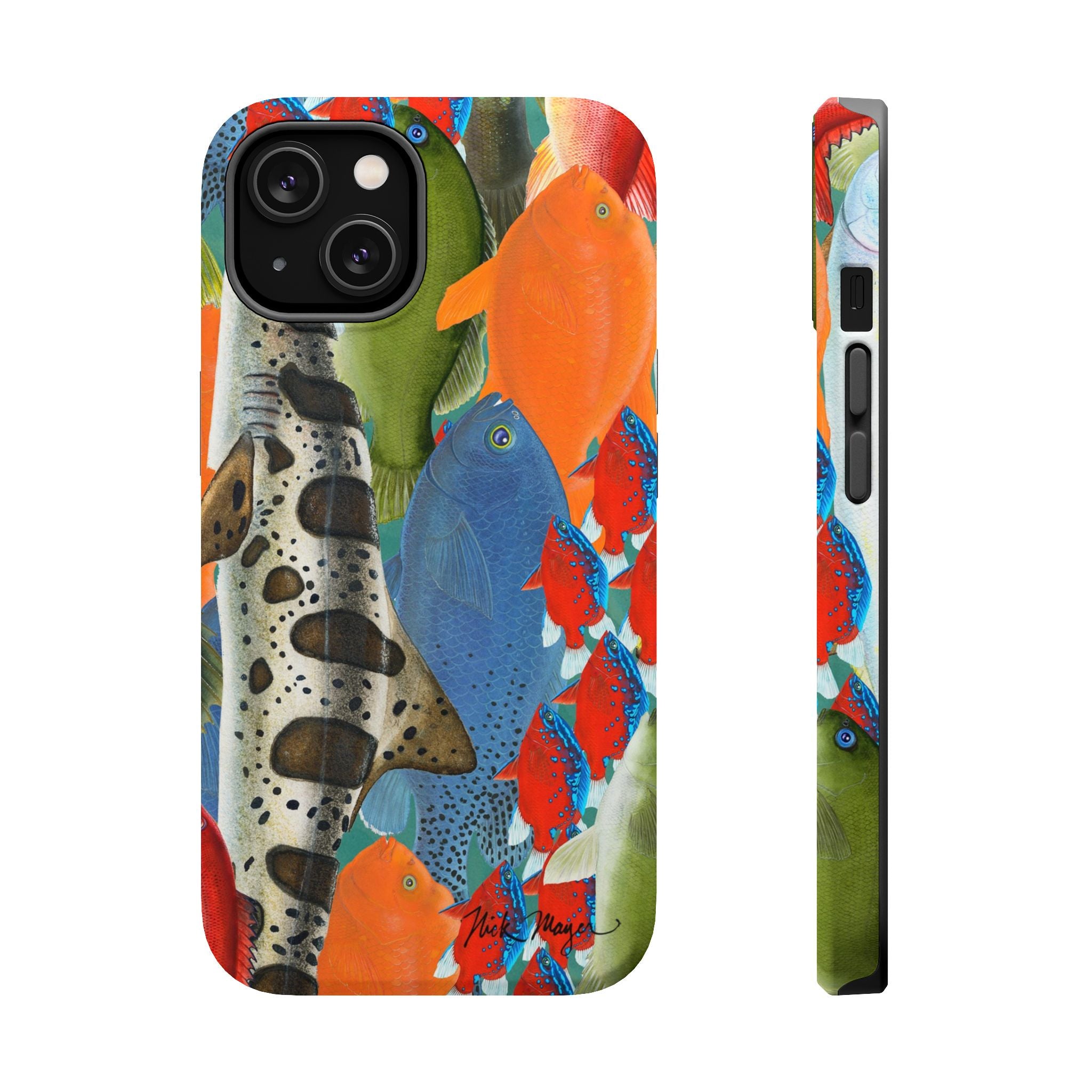 California Dive Fish MagSafe iPhone Case