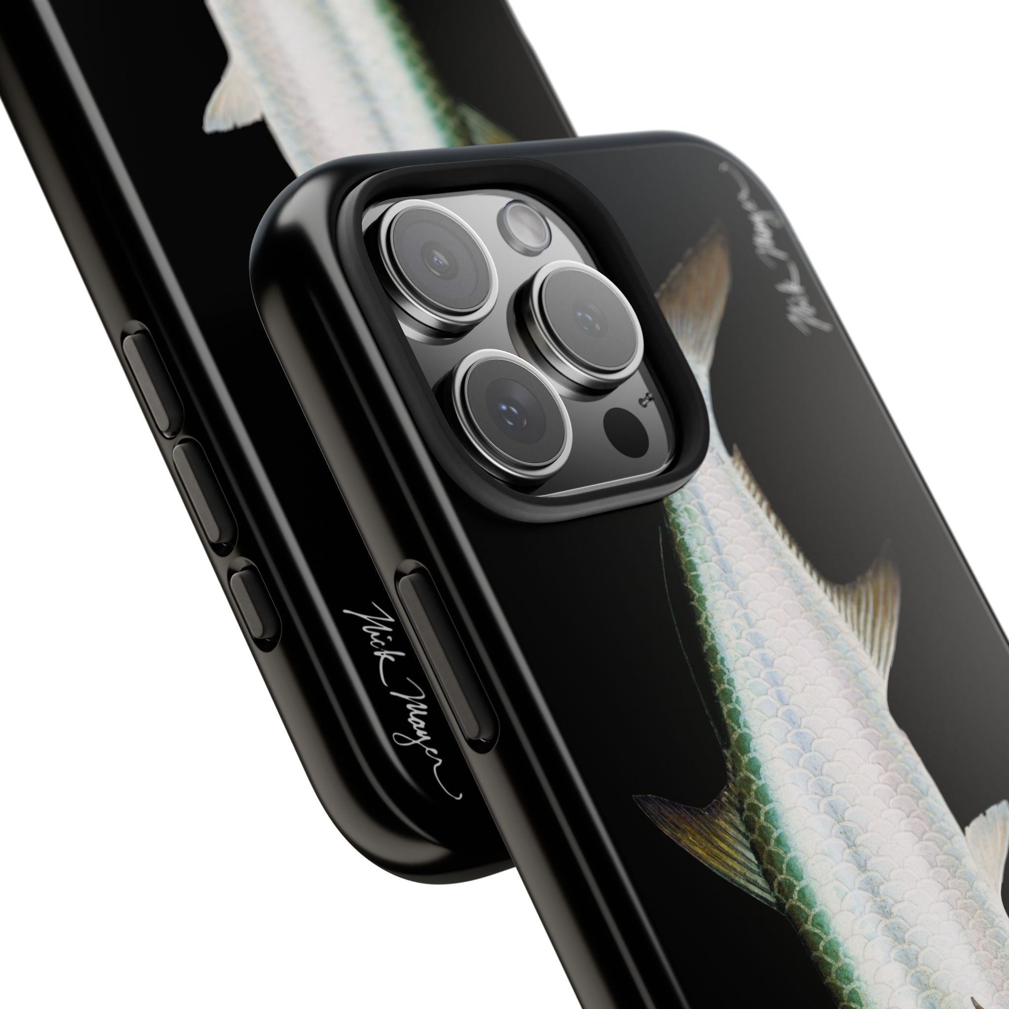 Tarpon Black Phone Case (iPhone)