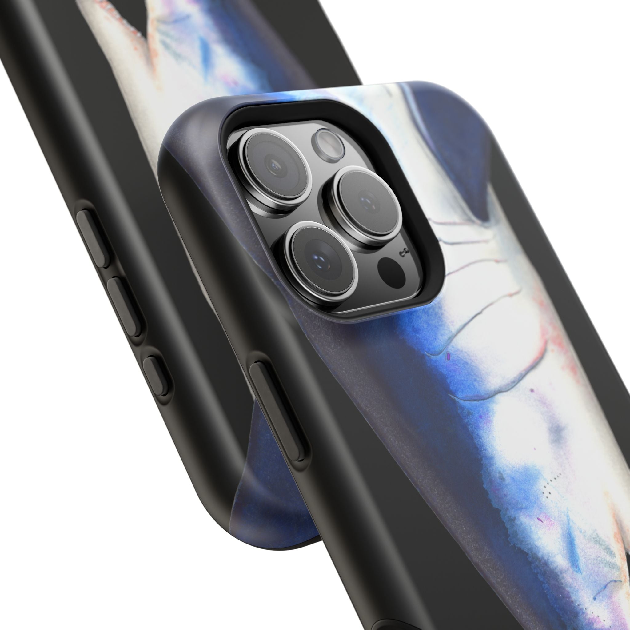 Mako Shark Face MagSafe Black iPhone Case