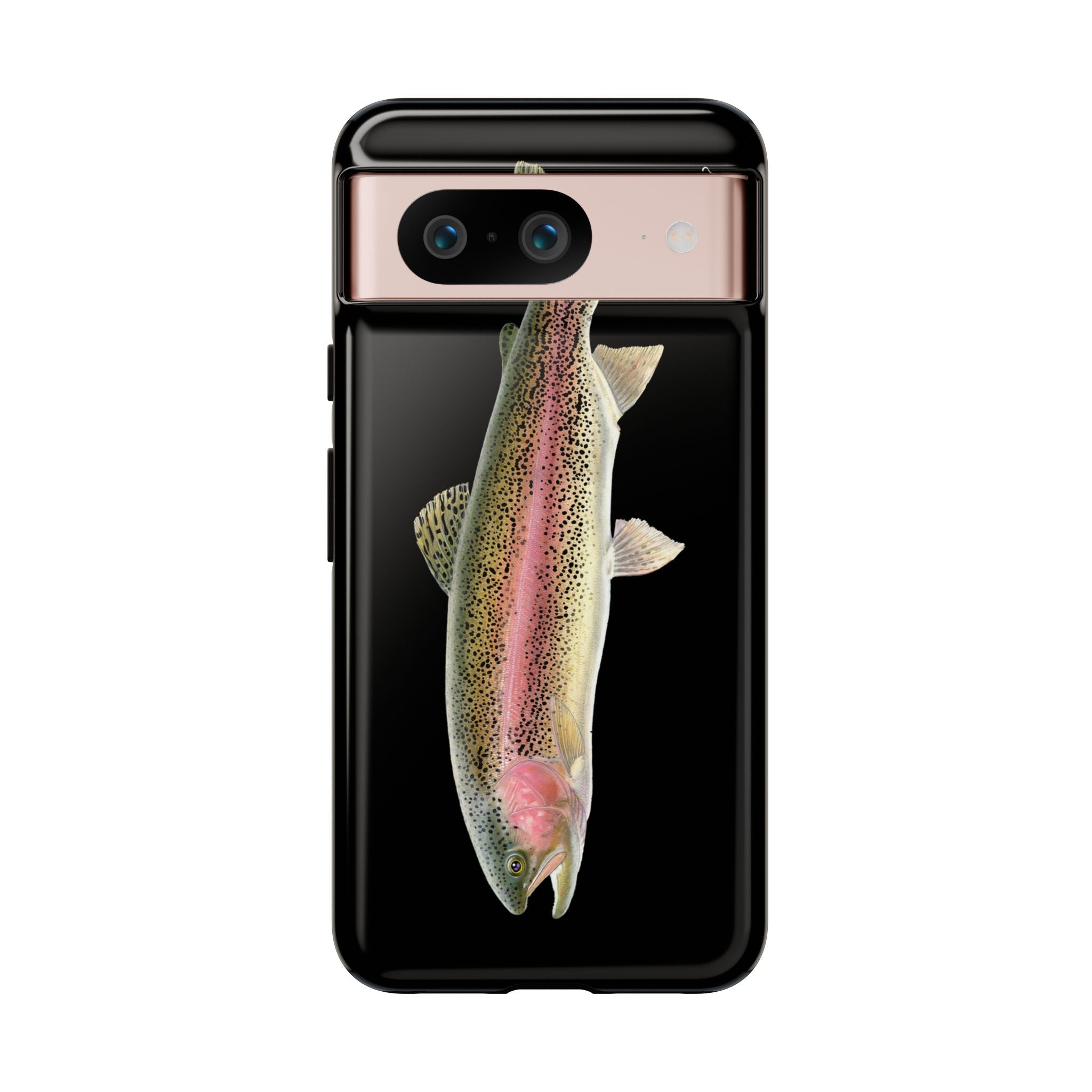 Rainbow Trout Black Phone Case (Samsung) Printify