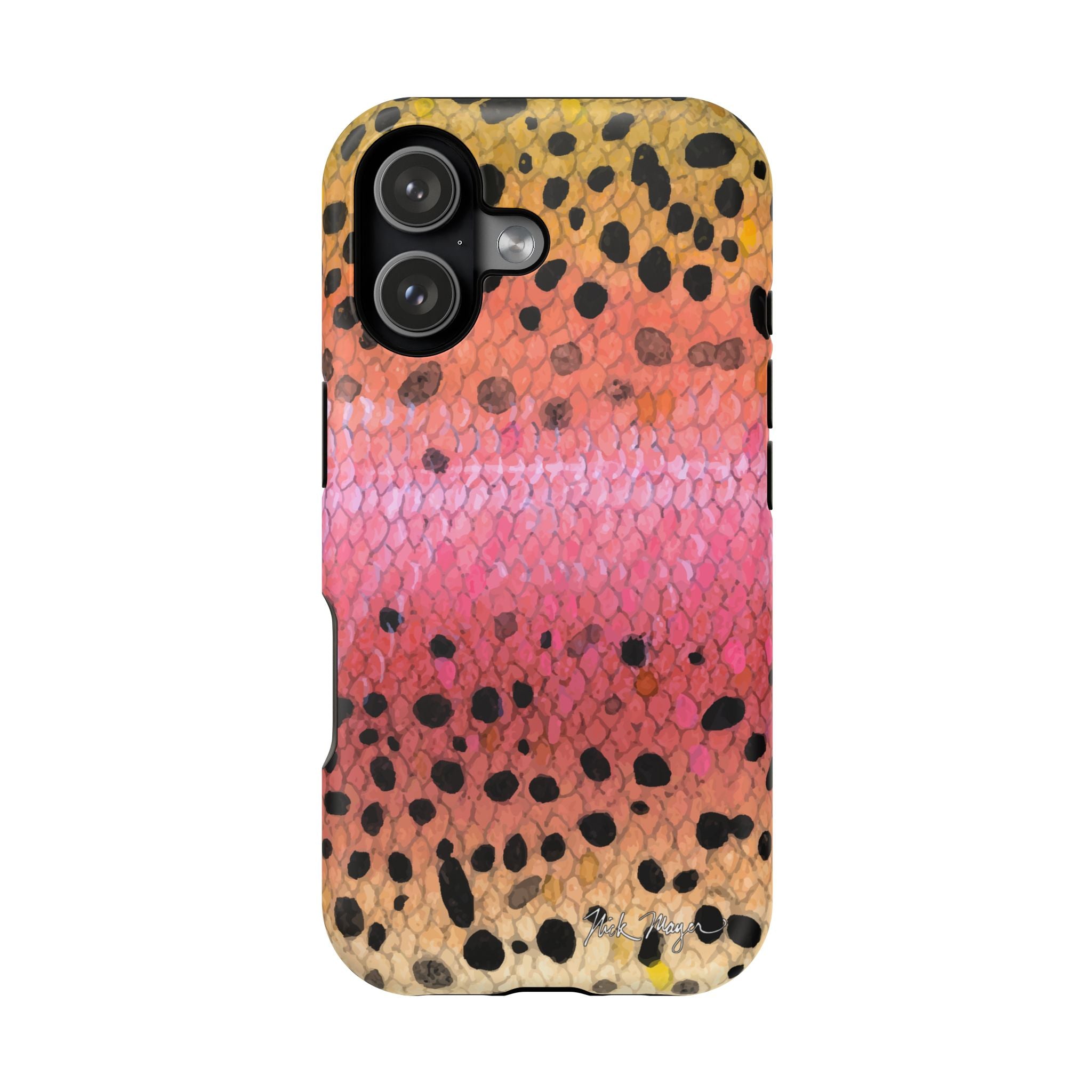 Rainbow Trout Skin MagSafe iPhone Case