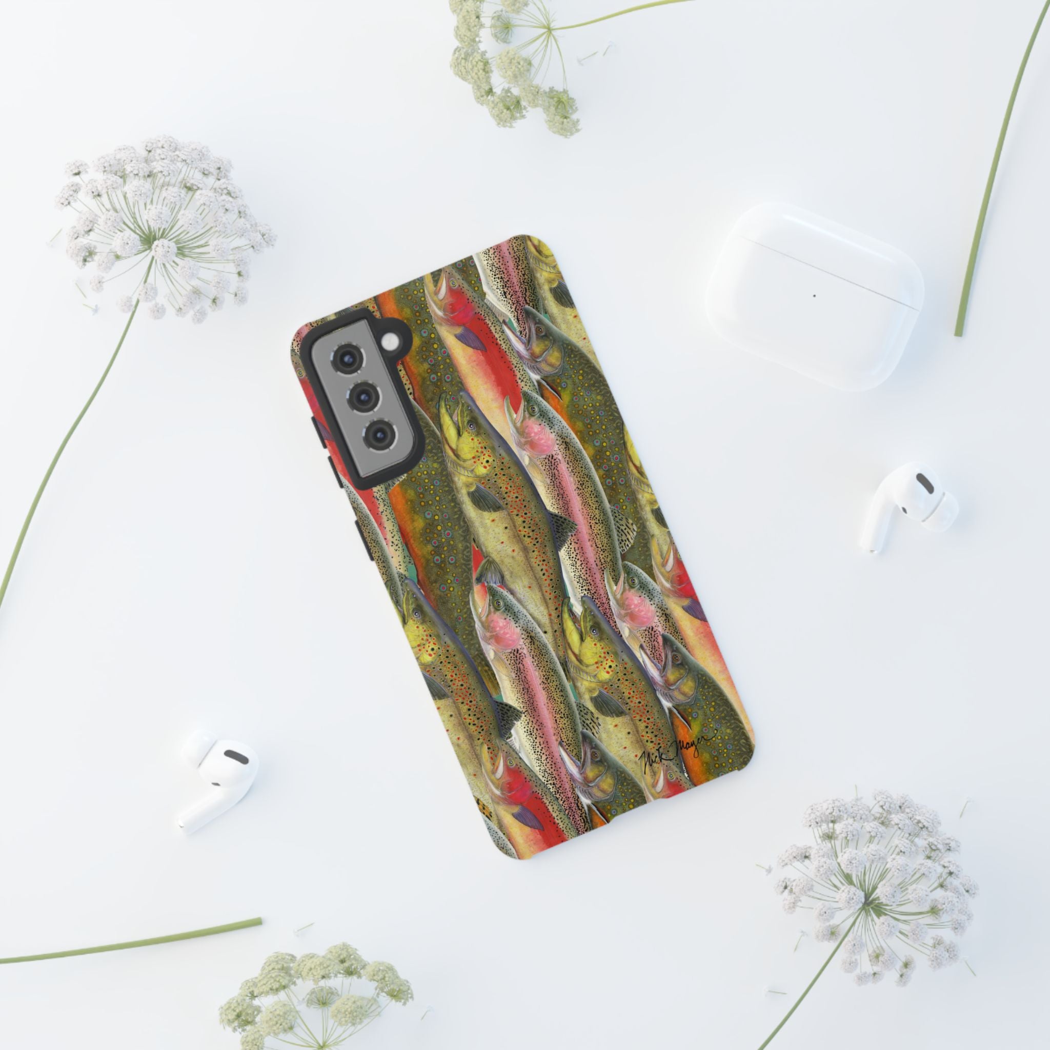 NEW Trout Angler Phone Case (Samsung) Printify